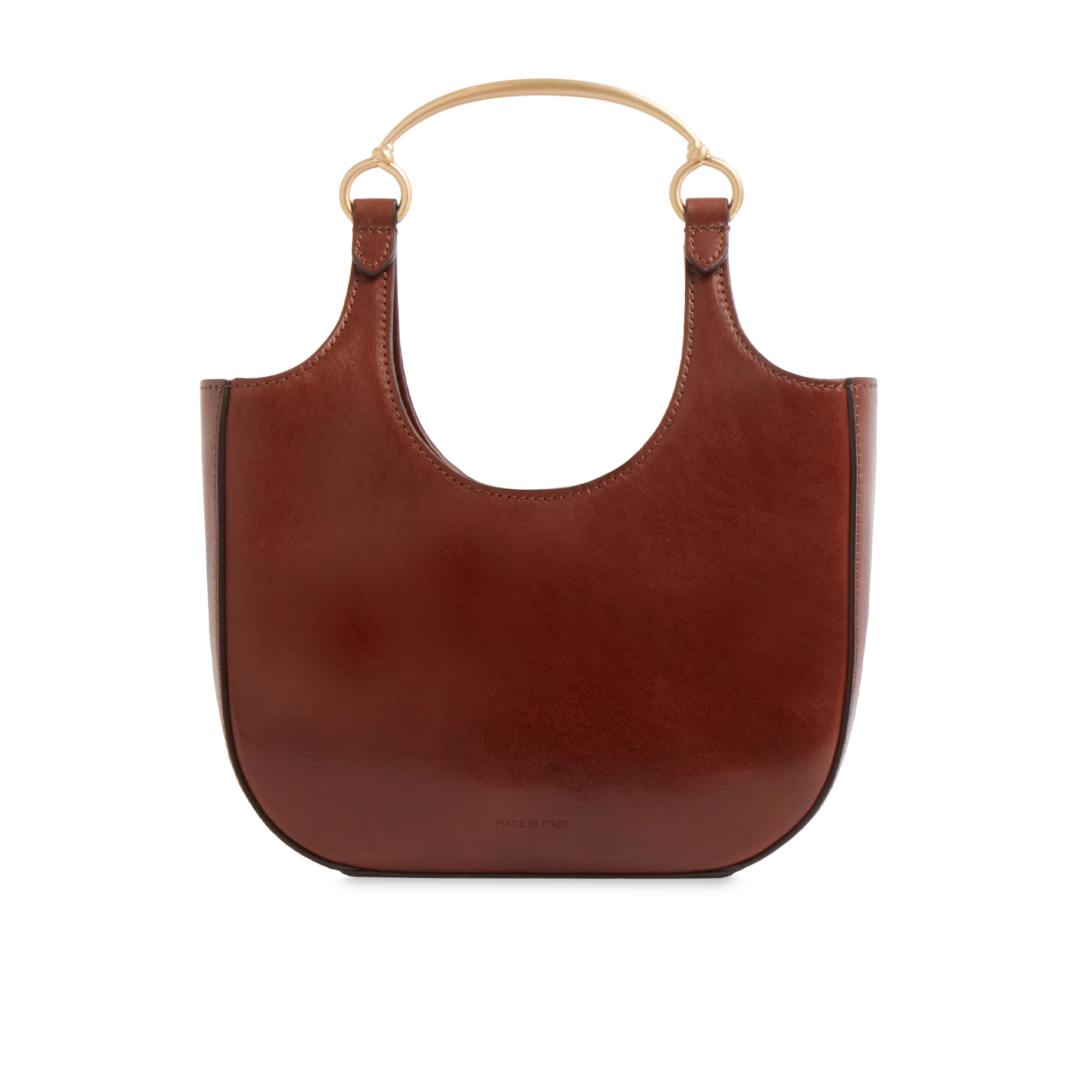 Mini leather hobo bag - Image 3