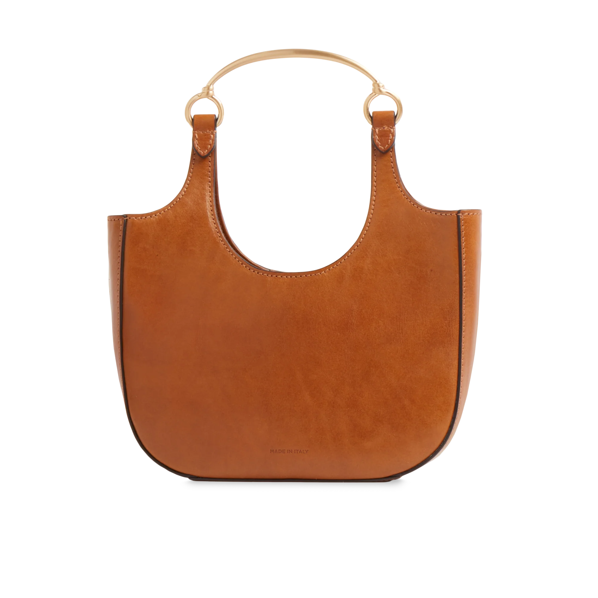 Mini leather hobo bag - Image 3