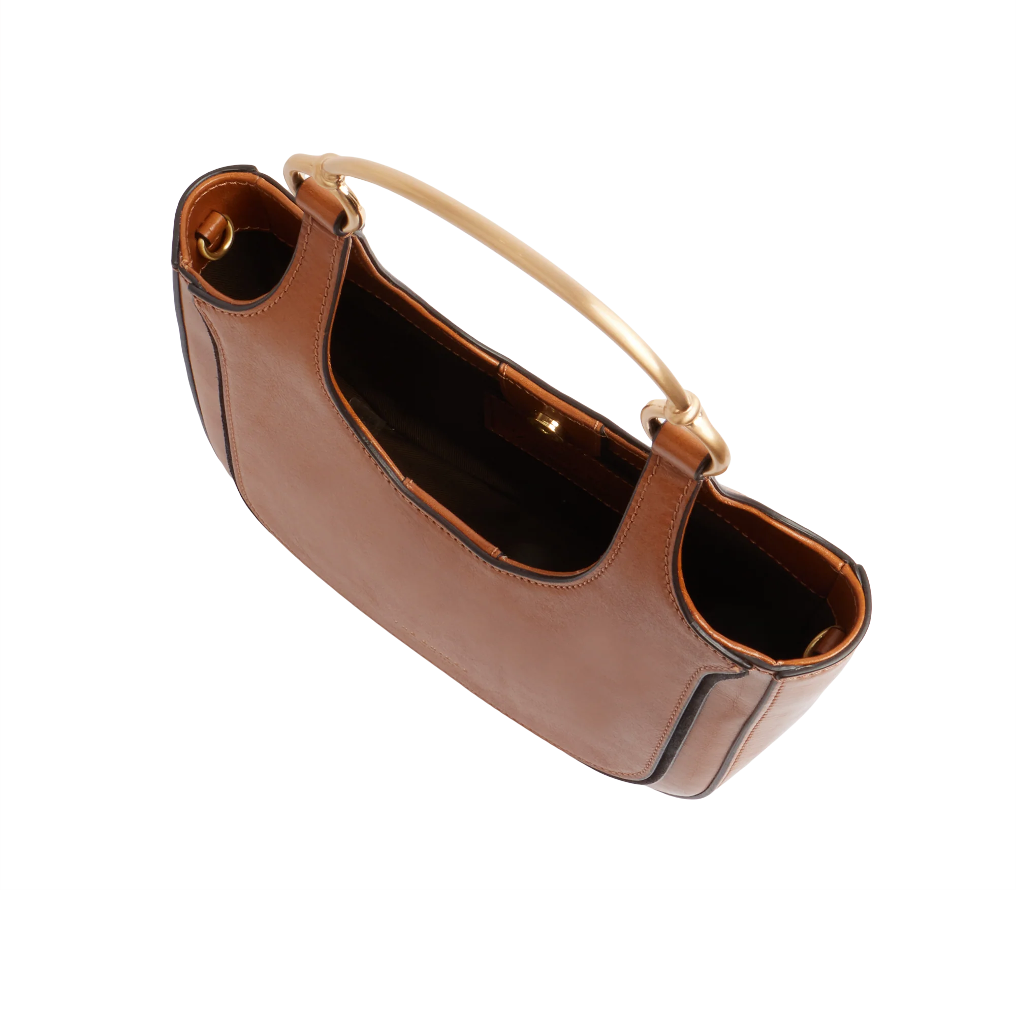 Mini leather hobo bag - Image 4