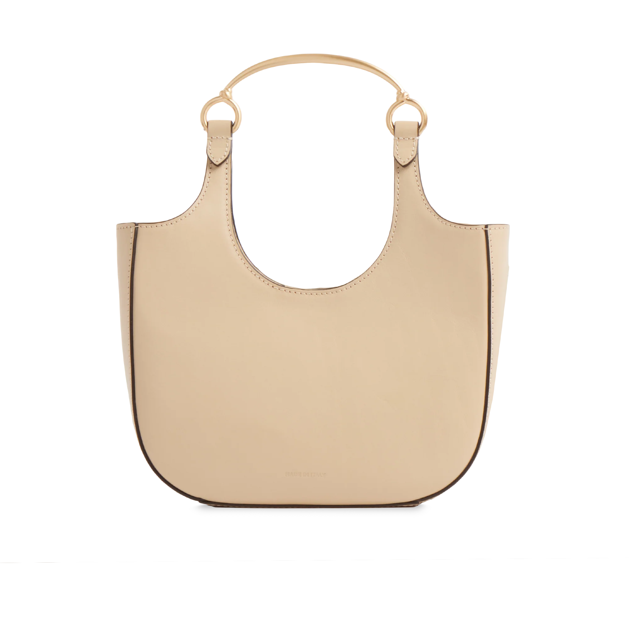 Mini leather hobo bag - Image 3