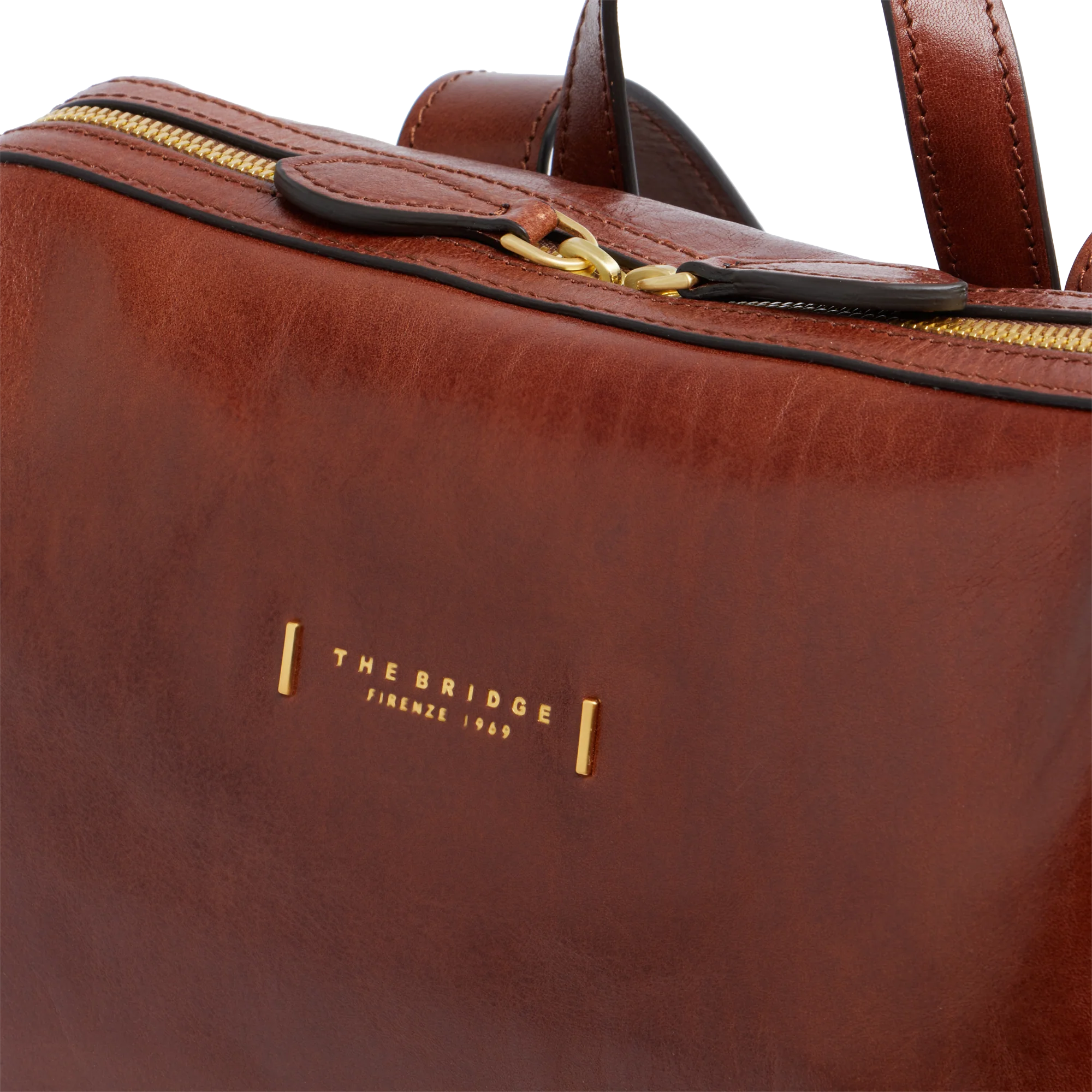 Women’s leather backpack with front pocket - Image 5