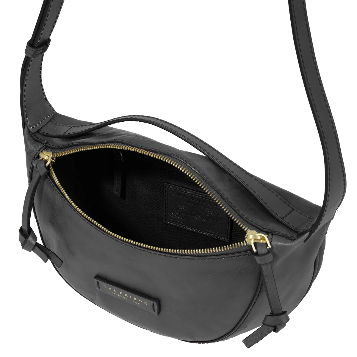 Soft leather crossbody bag small size - Image 4