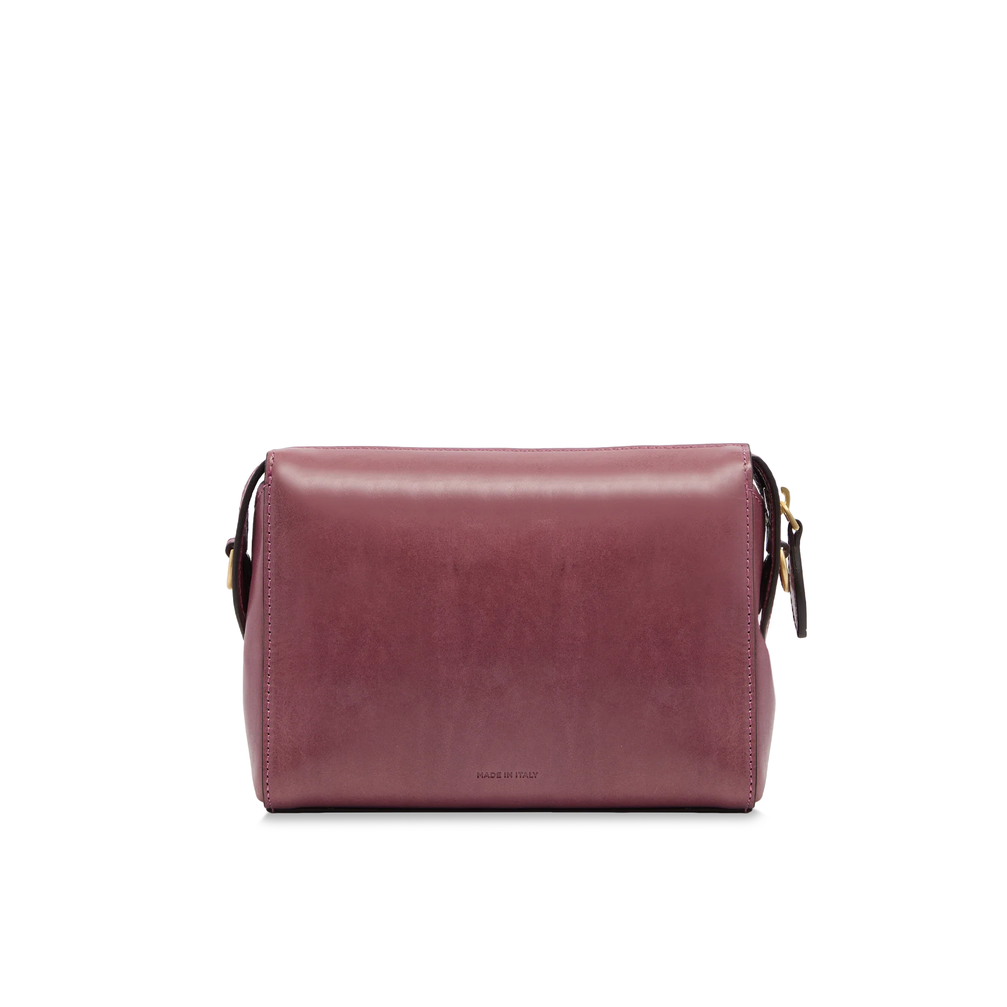 Leather crossbody bag with zip closure - Image 4