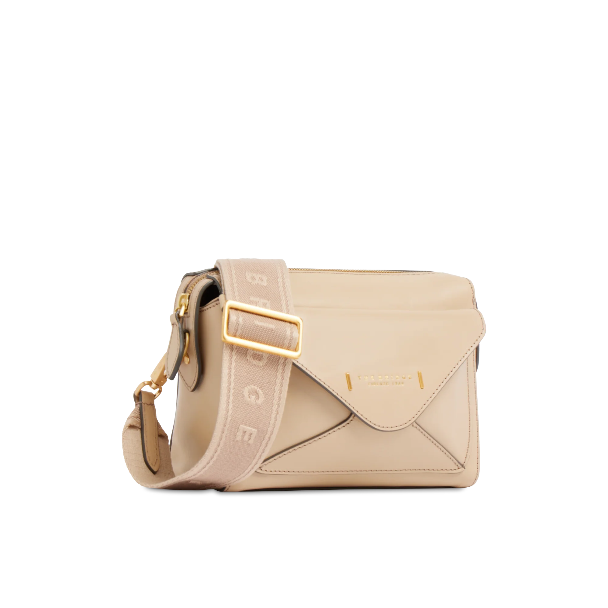 Leather crossbody bag with zip closure - Image 6