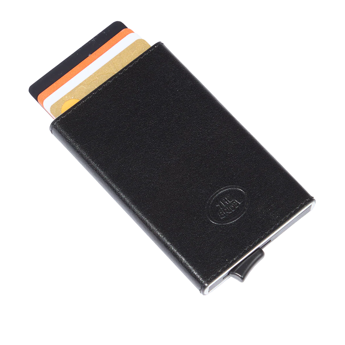 Leather card holder with RFID protection - Image 2