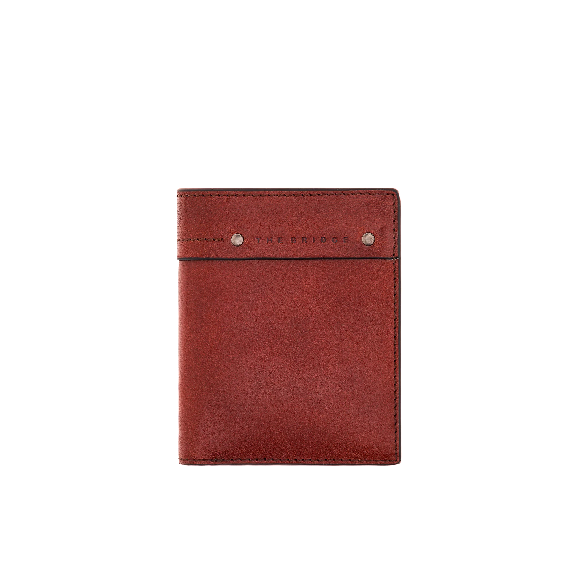 Leather card holder with zip