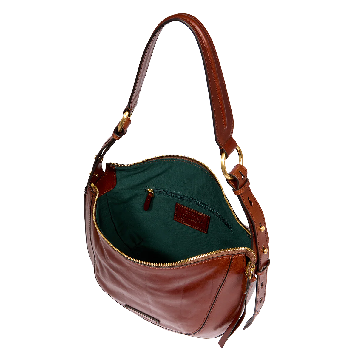 Leather crossbody bag big size - Image 4