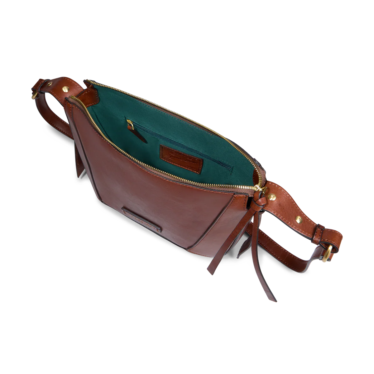 Leather crossbody bag small size - Image 4