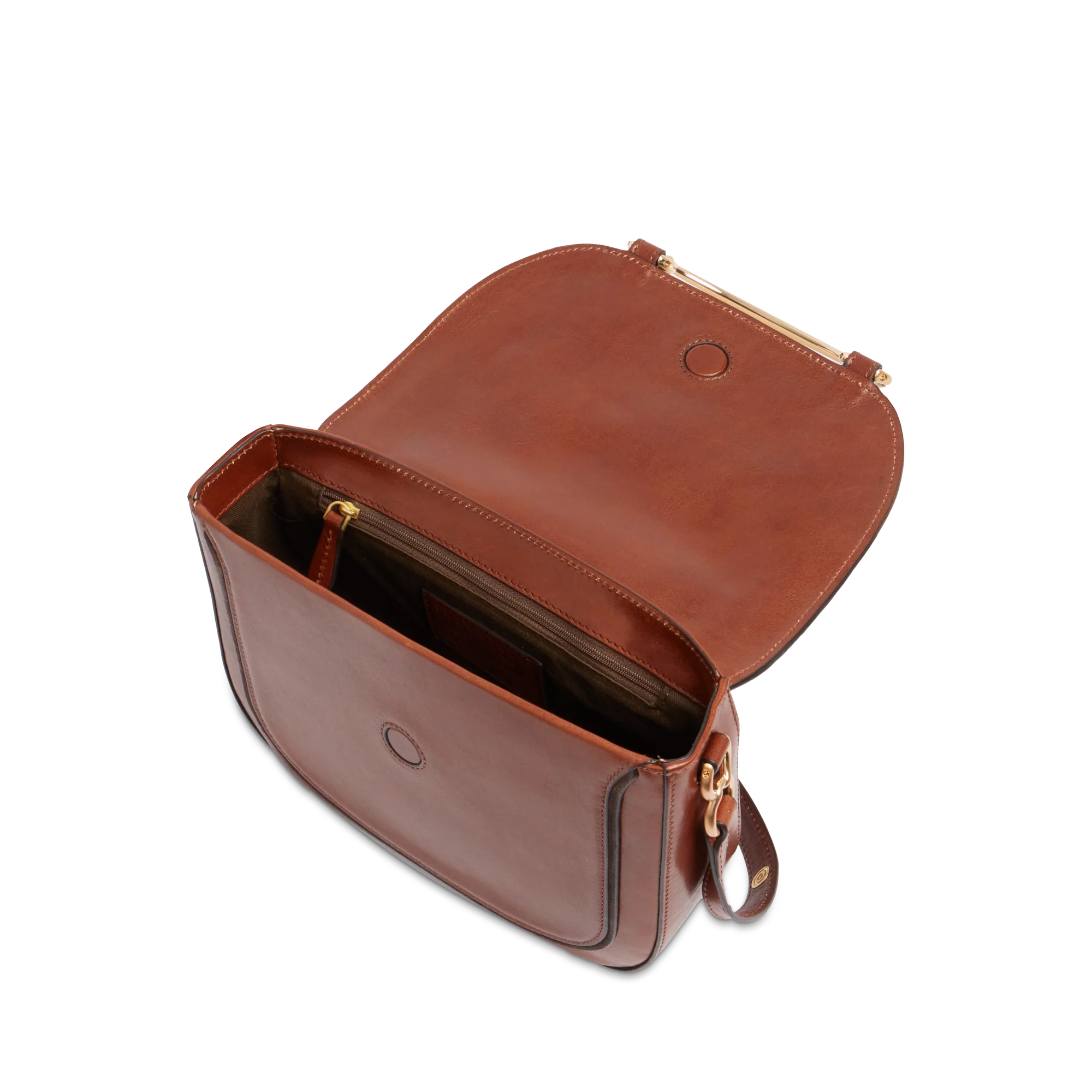 Women’s leather bag with shoulder strap - Image 4