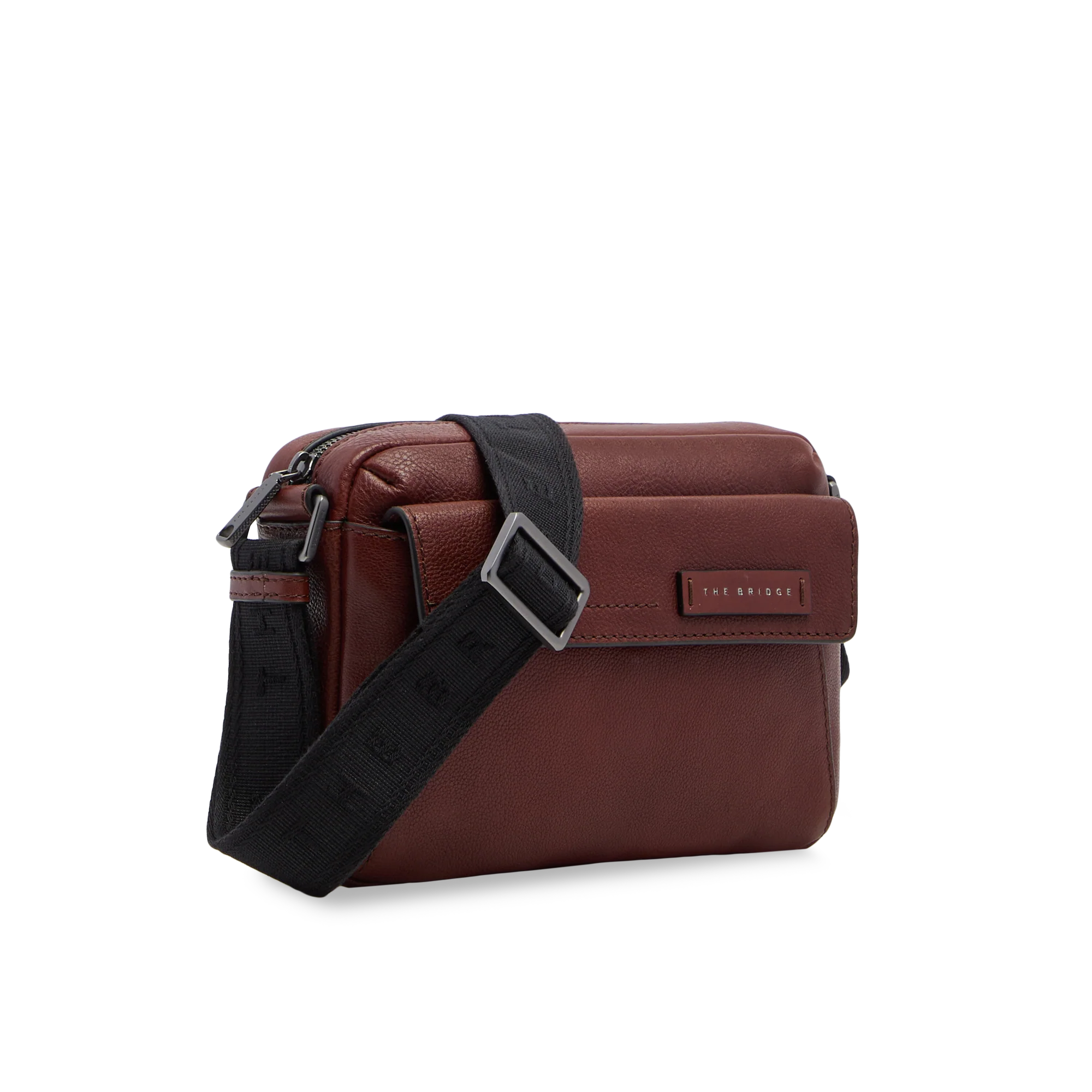 Men’s leather crossbody bag - Image 2