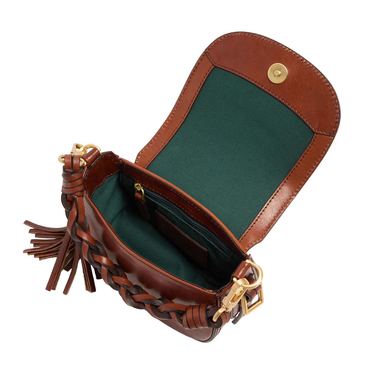 Pearl District baby – leather shoulder bag with hand-stitched leather details – numbered capsule - Image 4