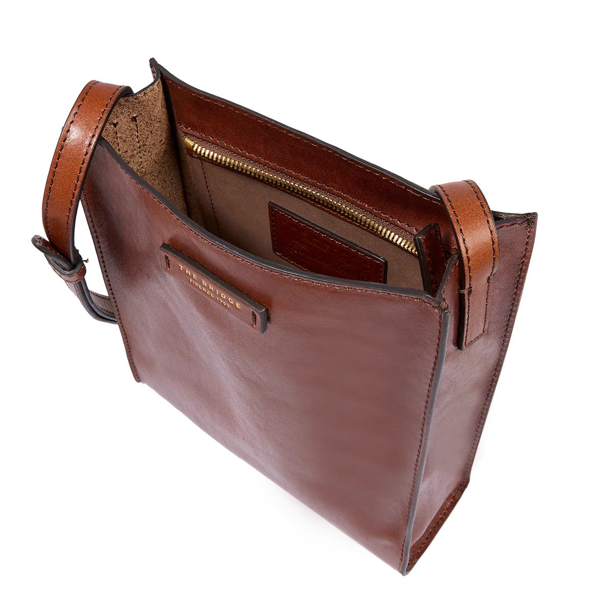 Small leather crossbody bag - Image 4