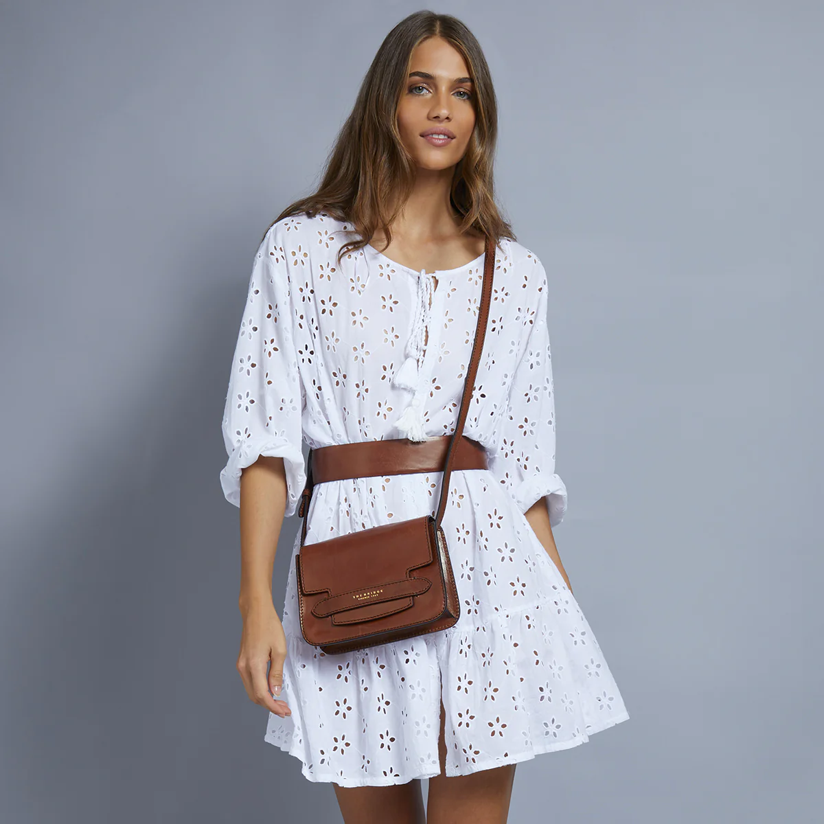 Leather crossbody bag - Image 5