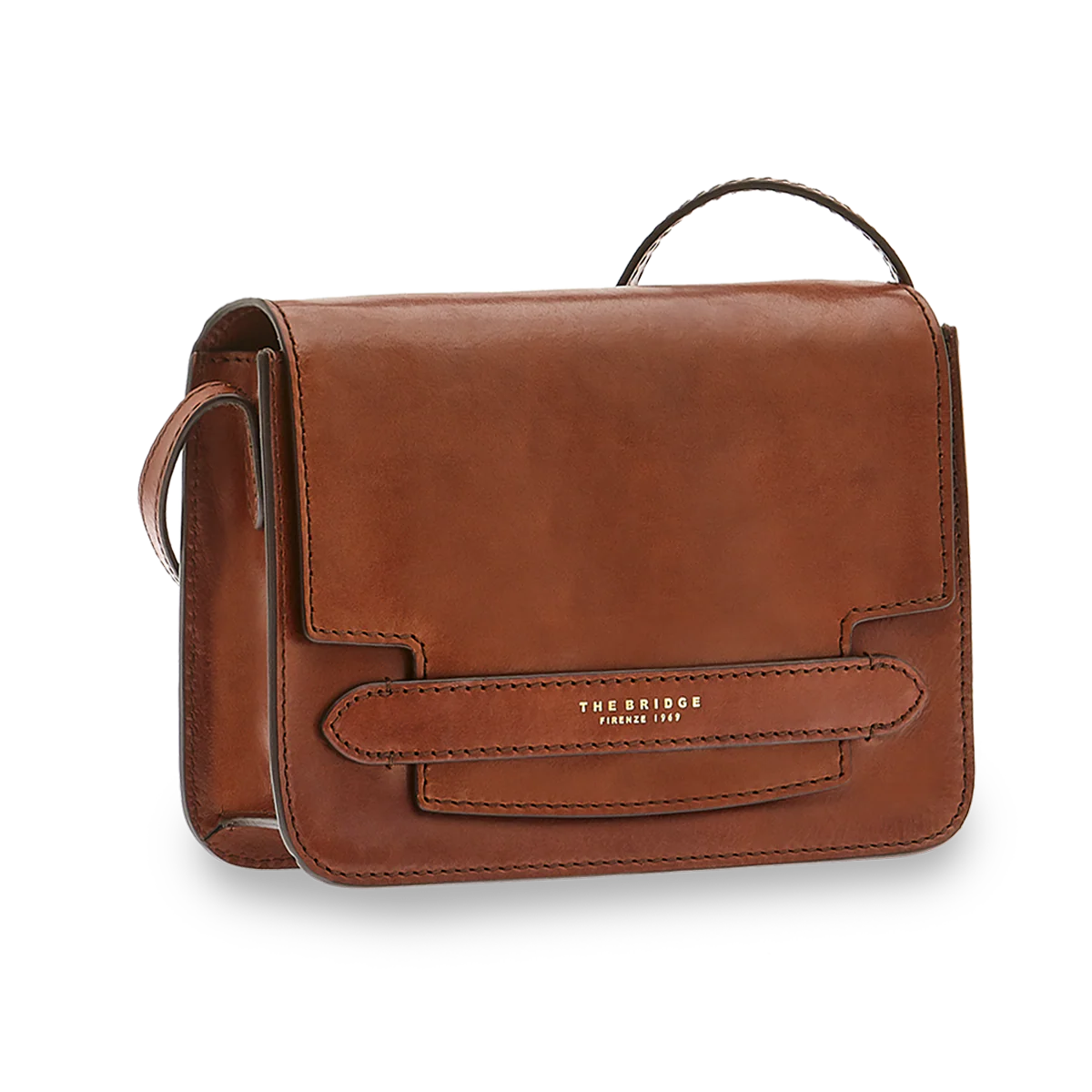 Leather crossbody bag