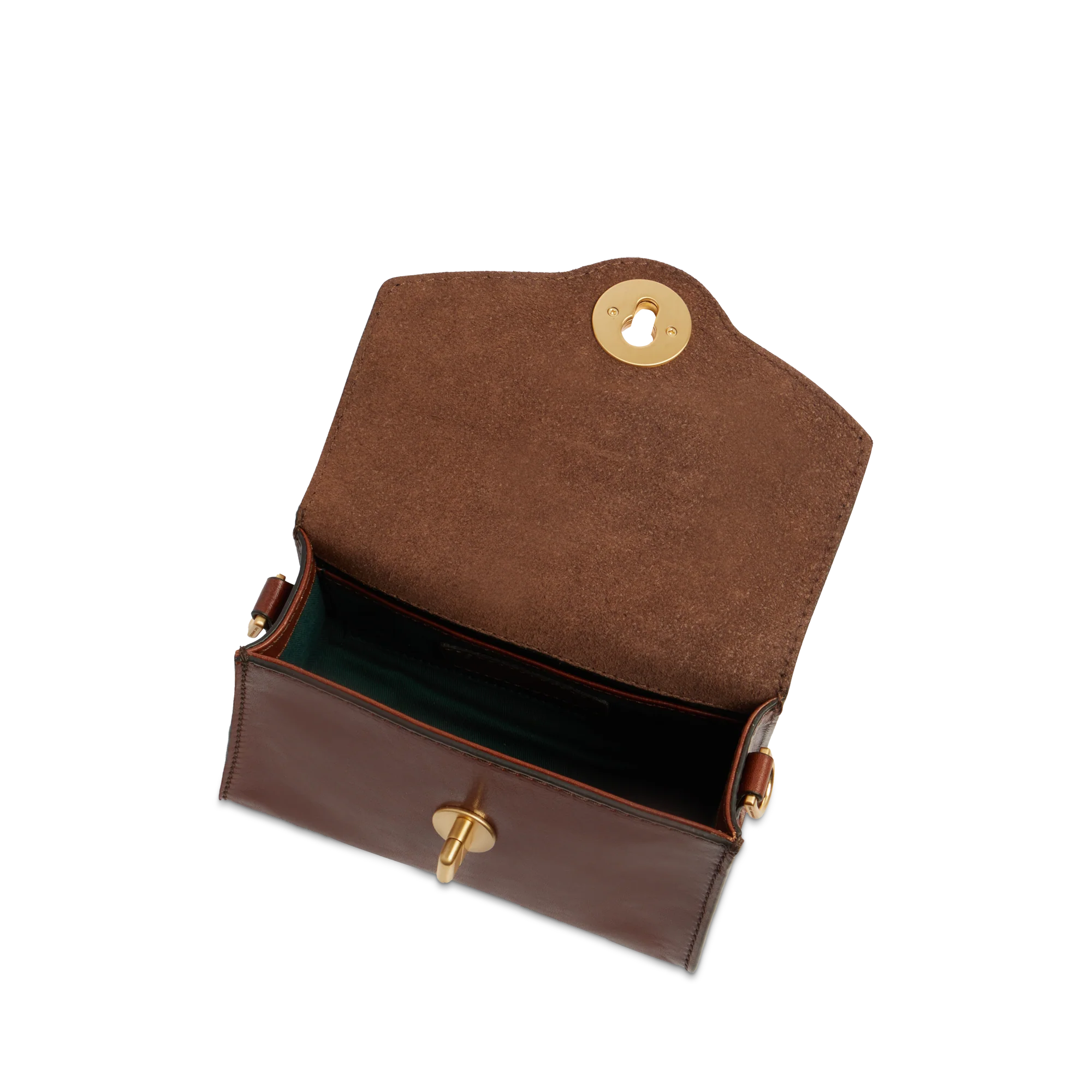 Leather women's bag with removable strap - Image 5