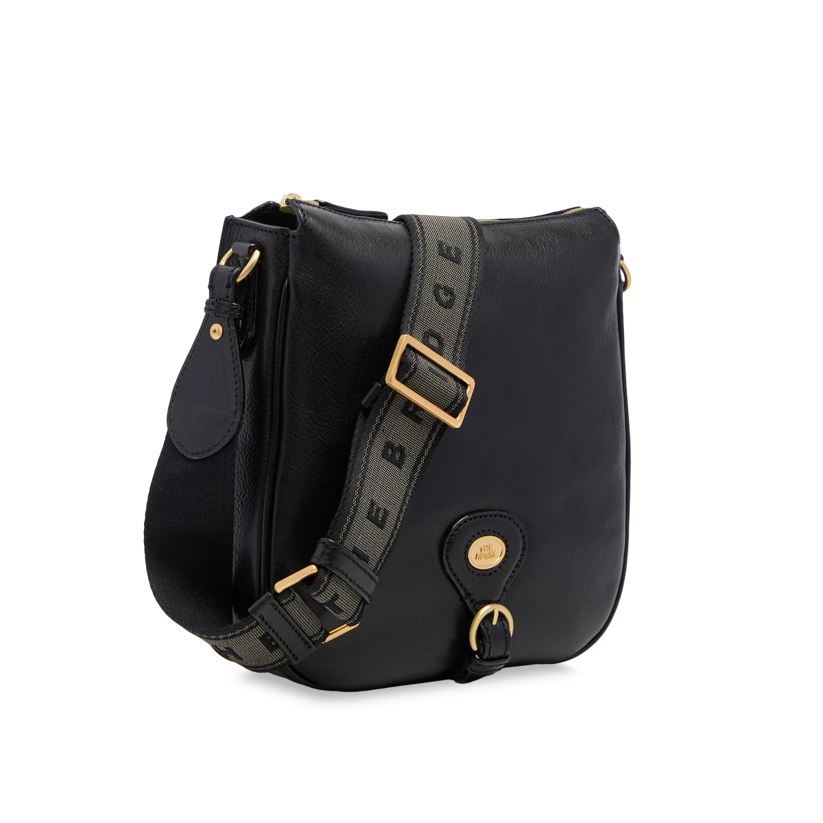 Women’s leather crossbody bag with zip closure - Image 2