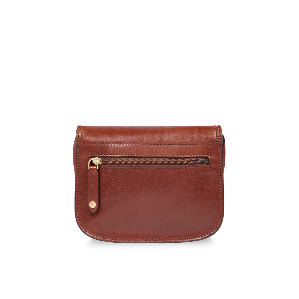 Small leather crossbody with compartments - Image 3