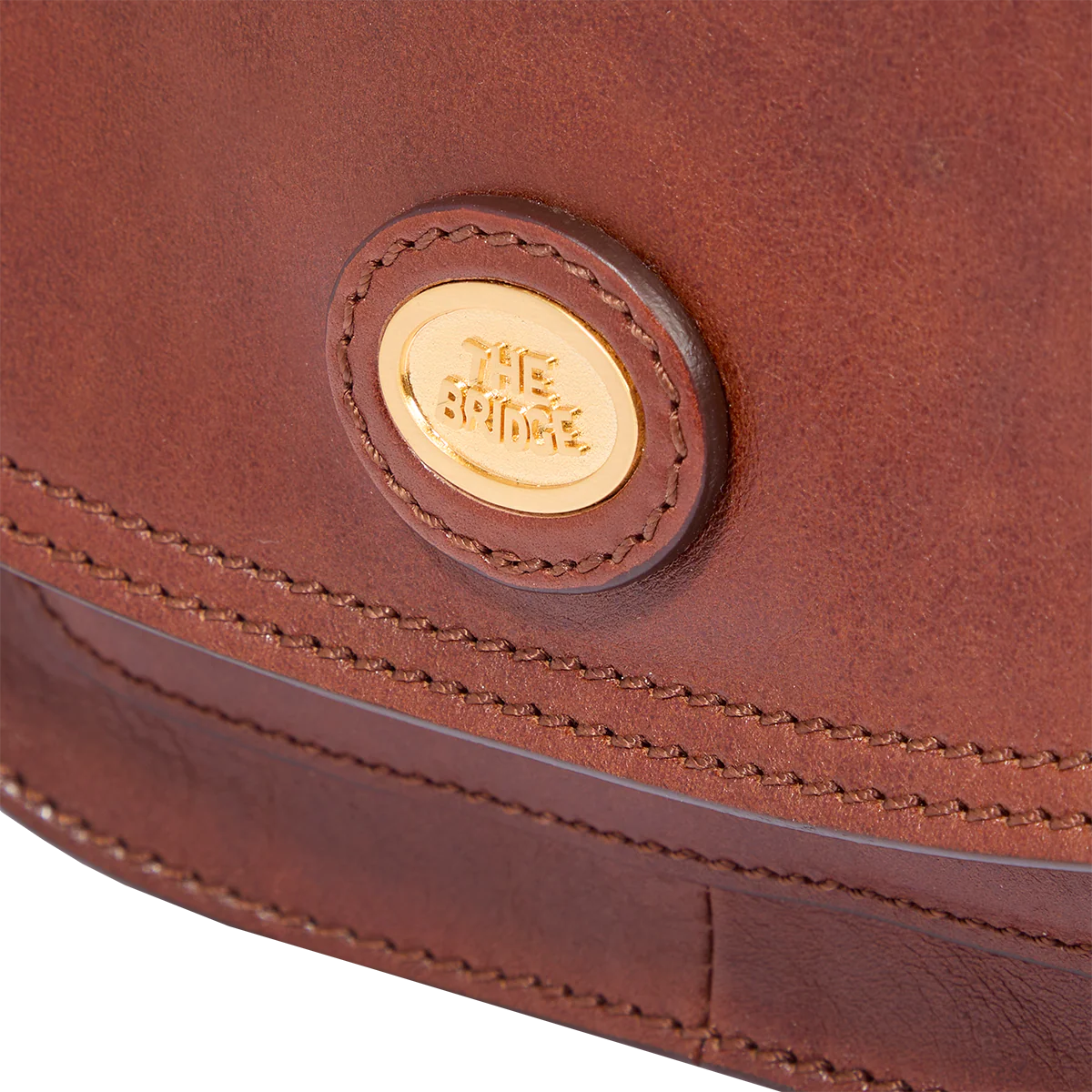 Small leather crossbody with compartments - Image 5