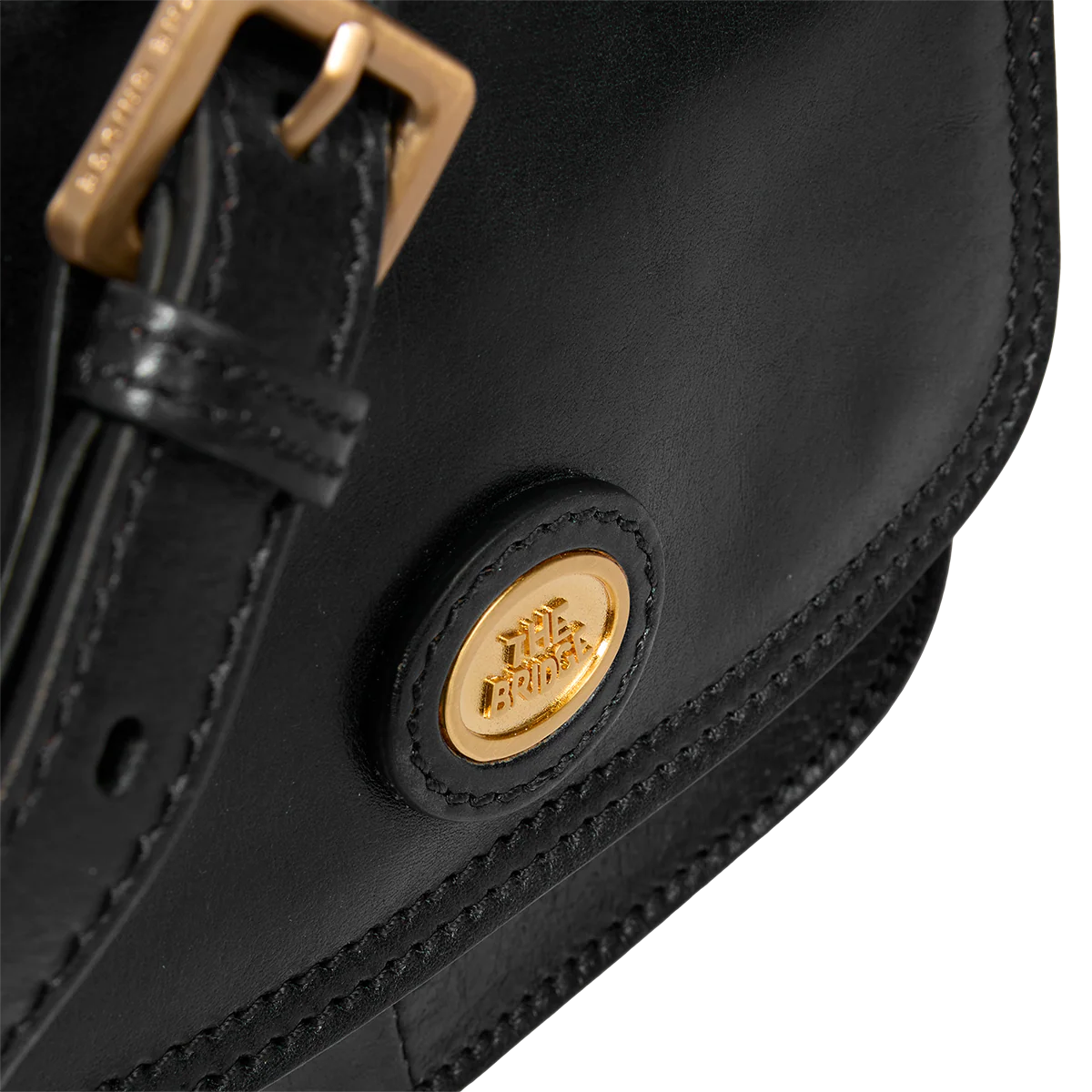 Small leather crossbody with compartments - Image 5