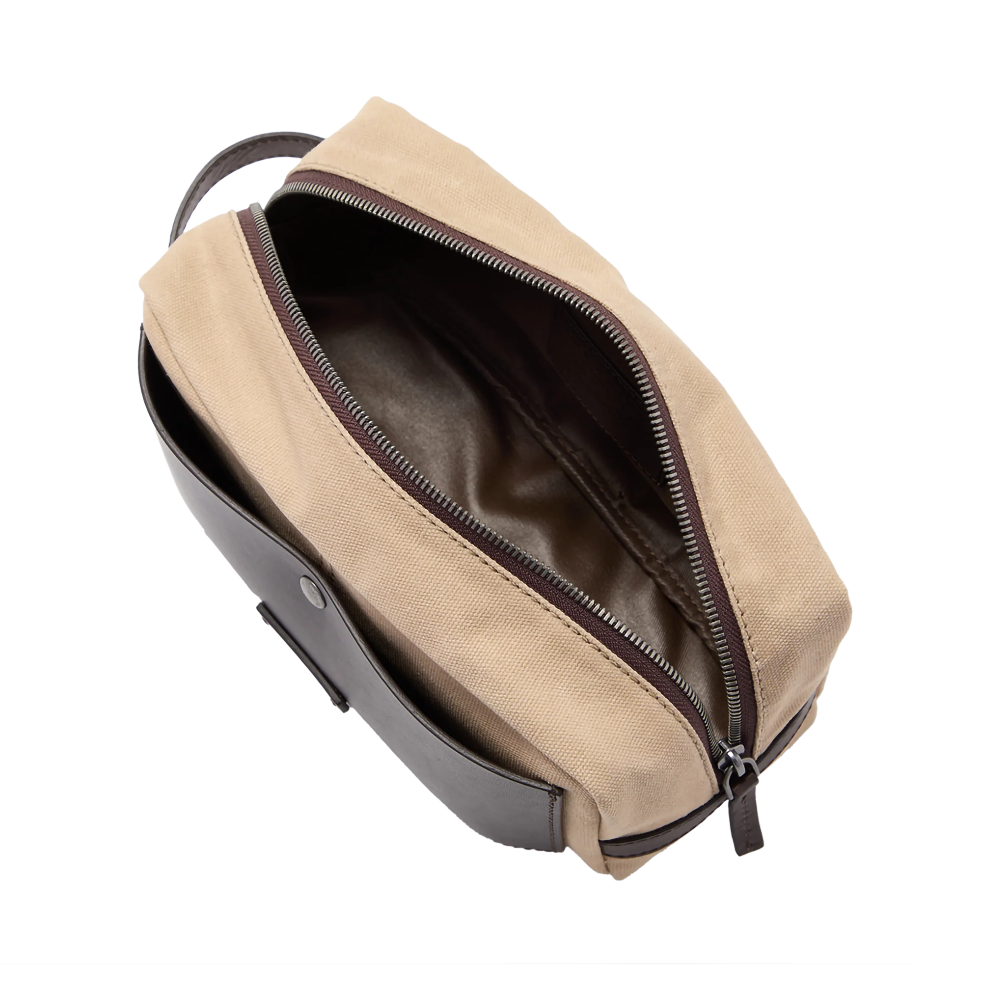 Leather and fabric beauty case - Image 4