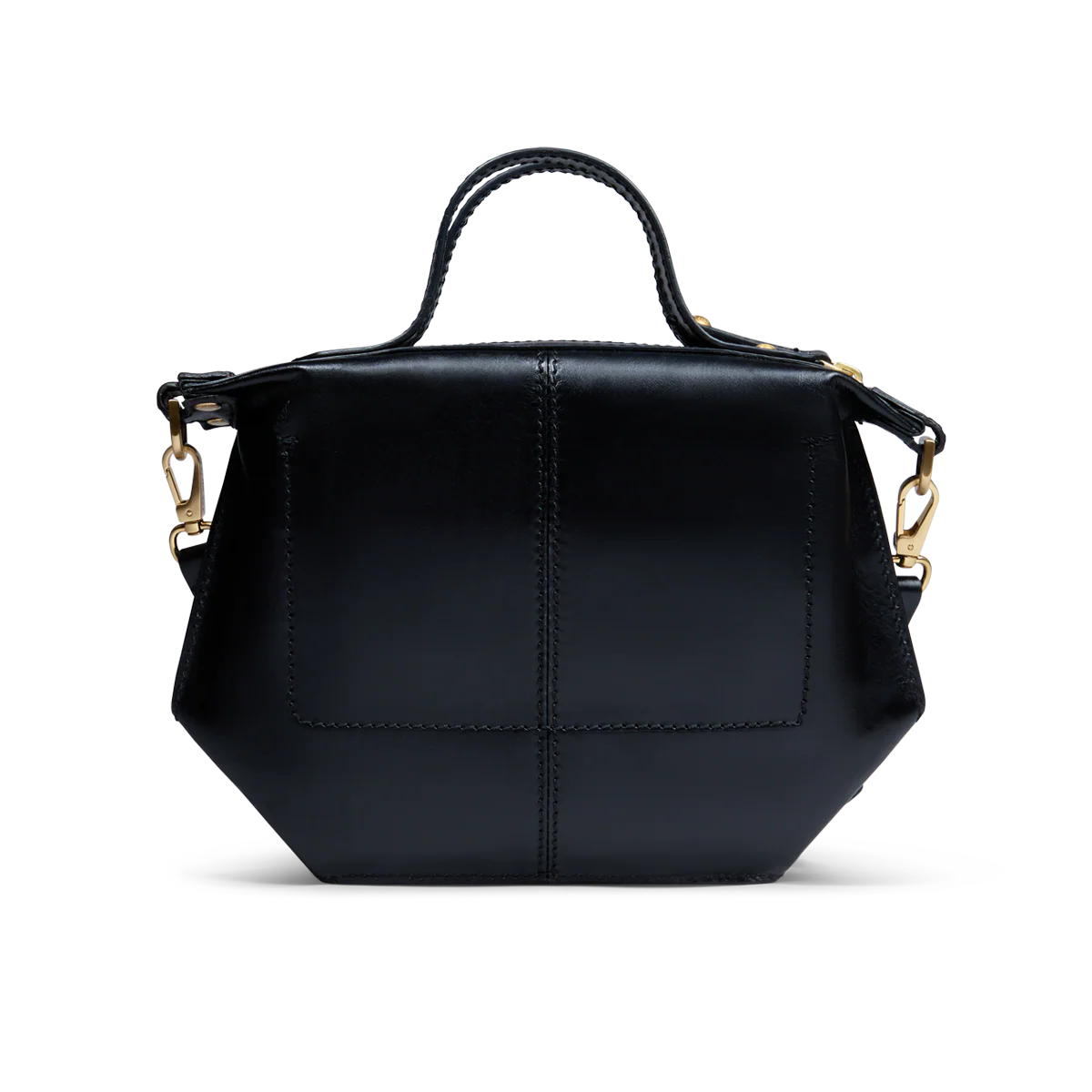 Crossbody bag in leather with zip closure - size s - Image 3