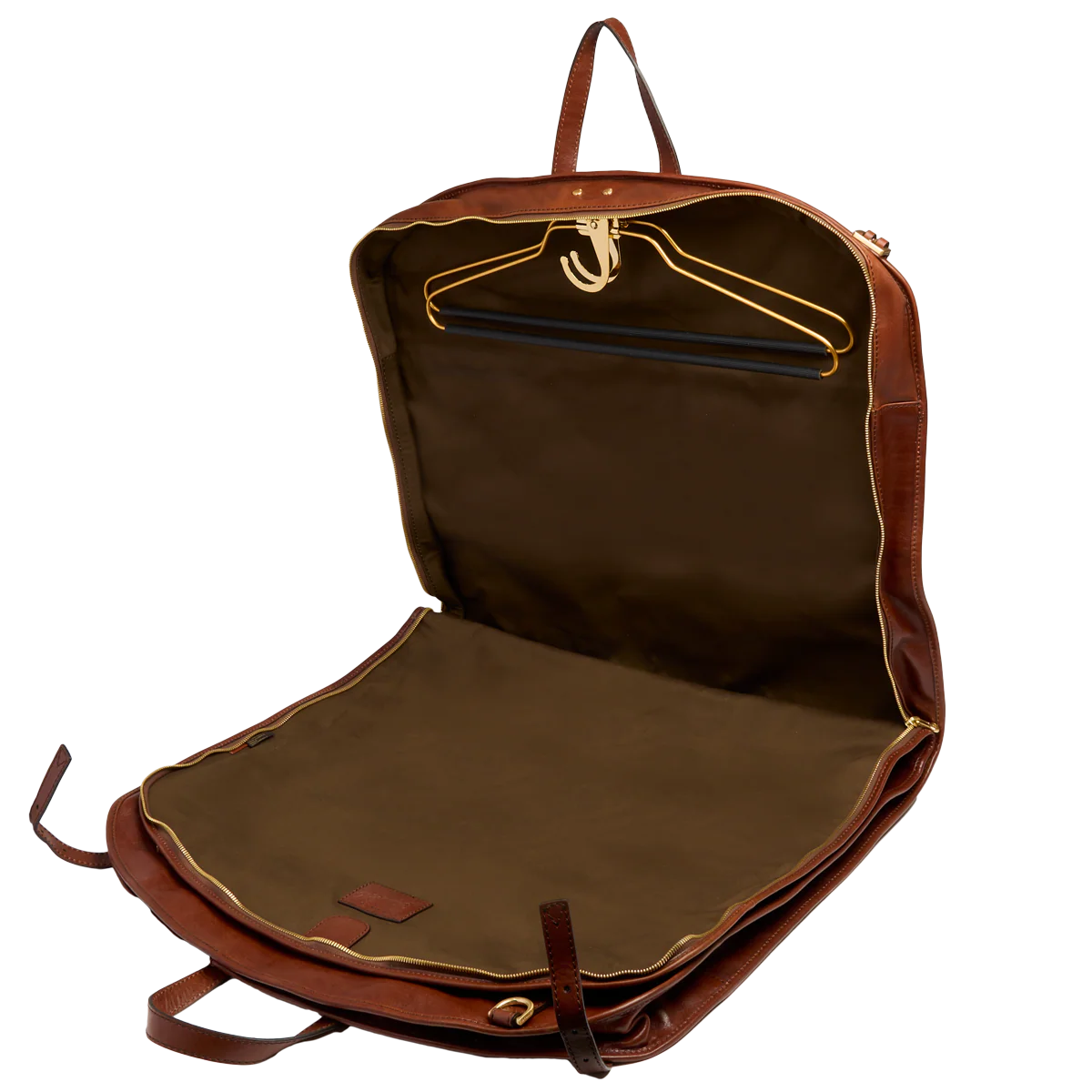 Leather garment bag - Image 3