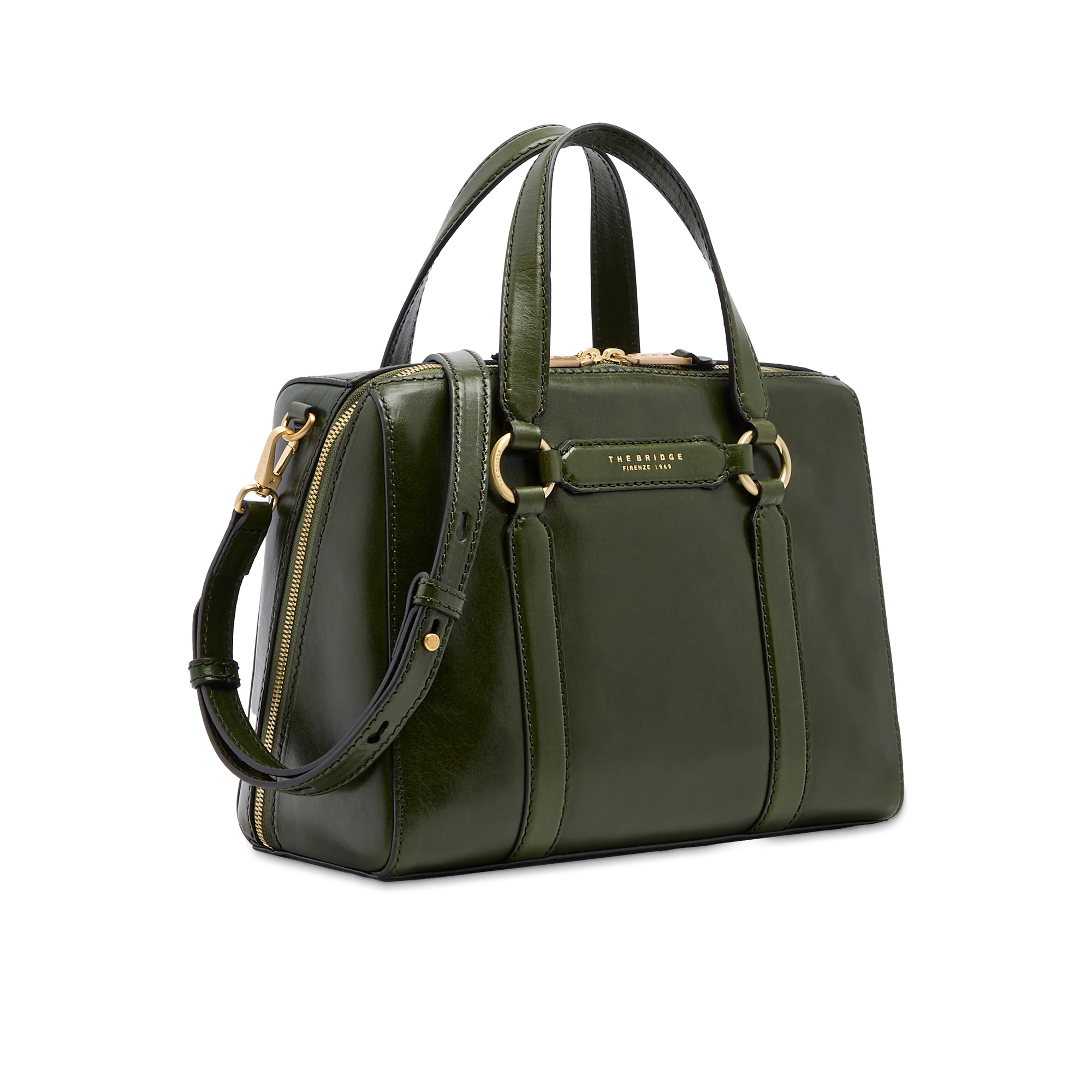 Women’s leather bag with shoulder strap - Image 2