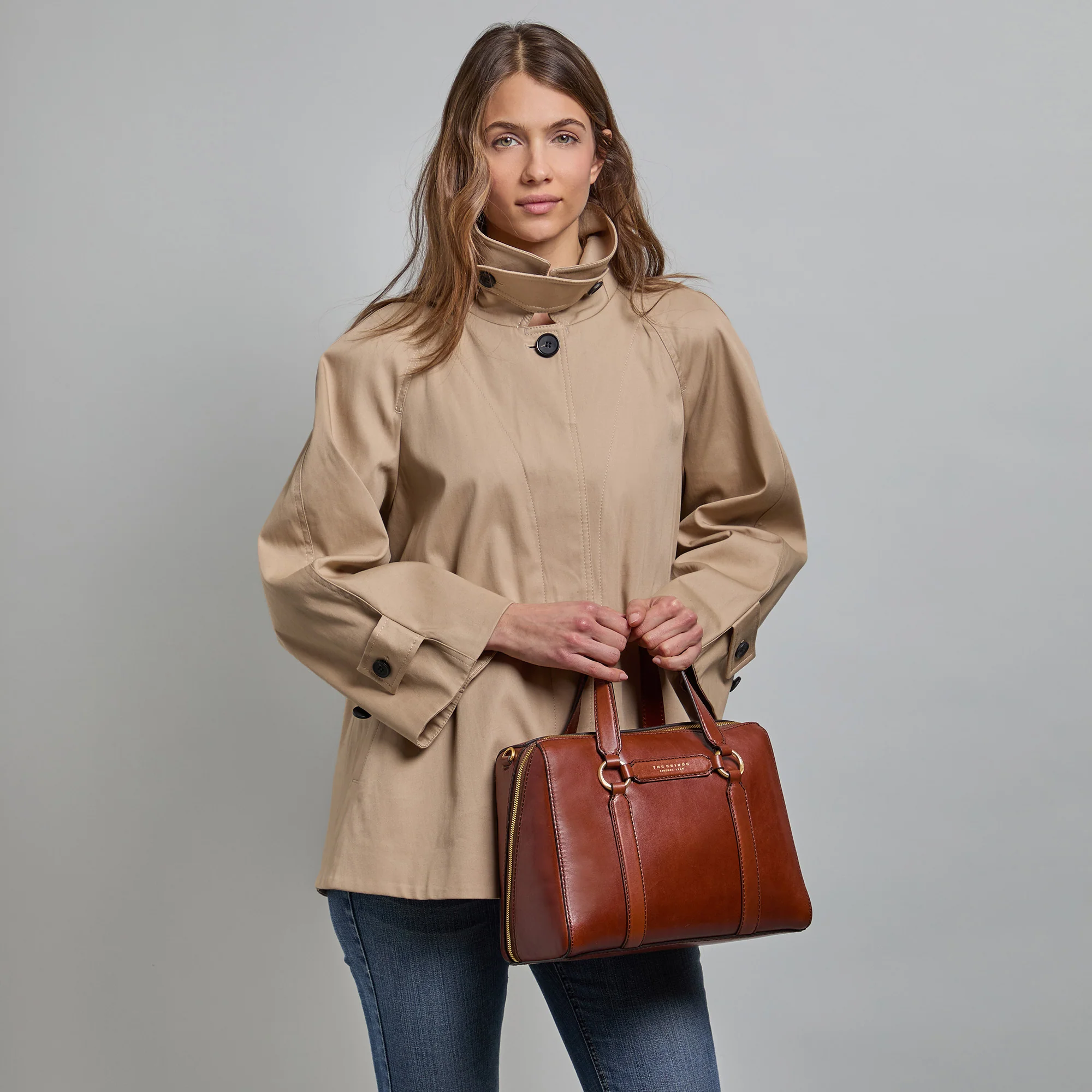 Women’s leather bag with shoulder strap - Image 6