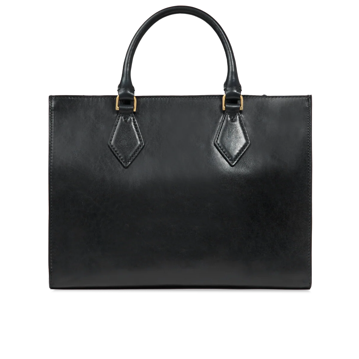 Leather handbag with removable shoulder strap - Image 3