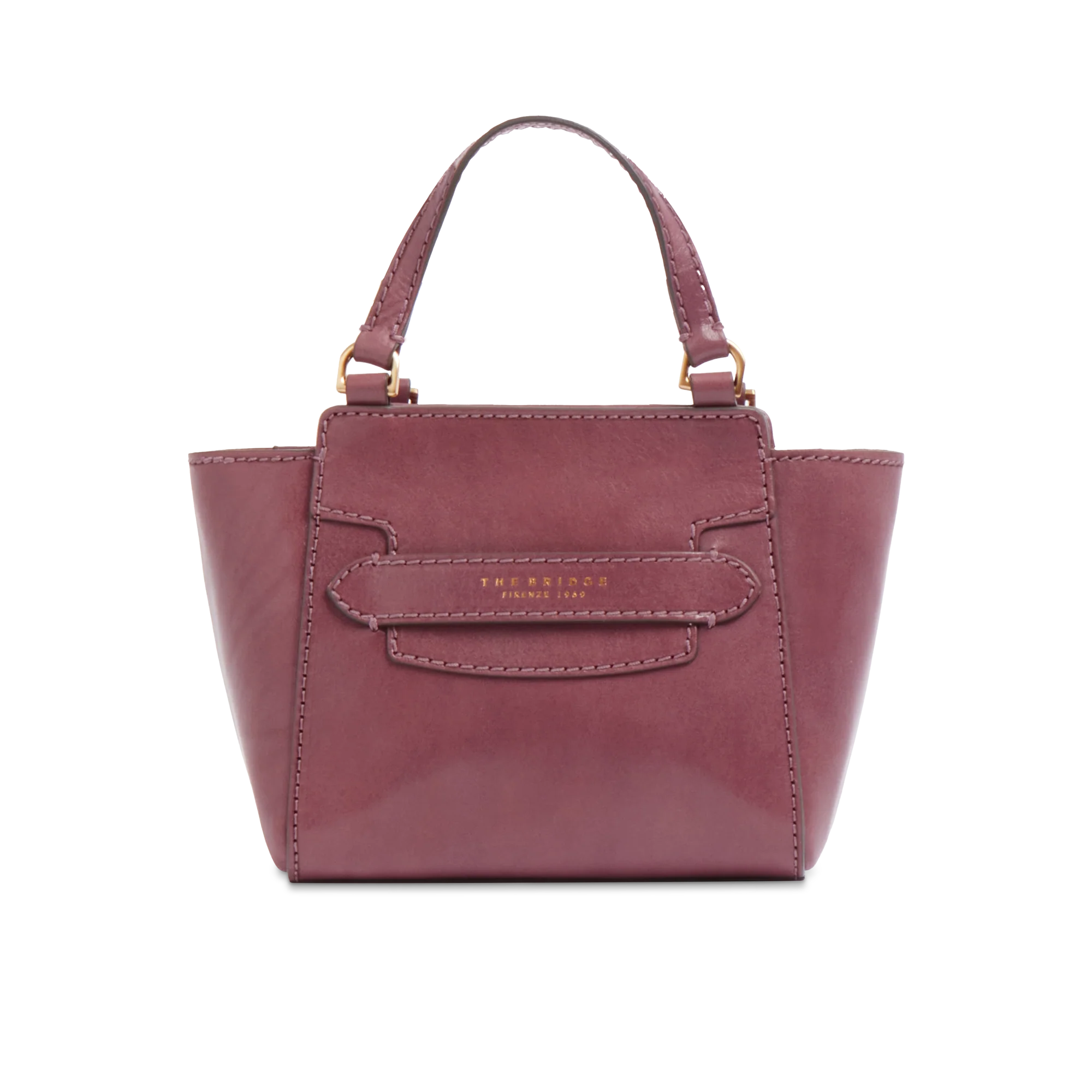 Women’s leather bag with removable shoulder strap