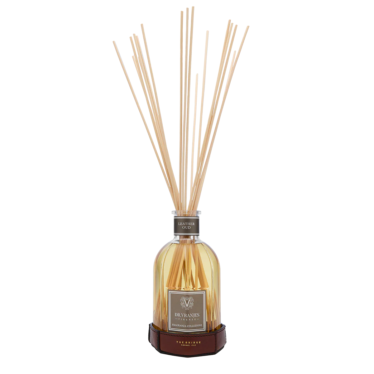 Special Edition room fragrance Leather Oud (1250 ml) with leather coaster - Image 2