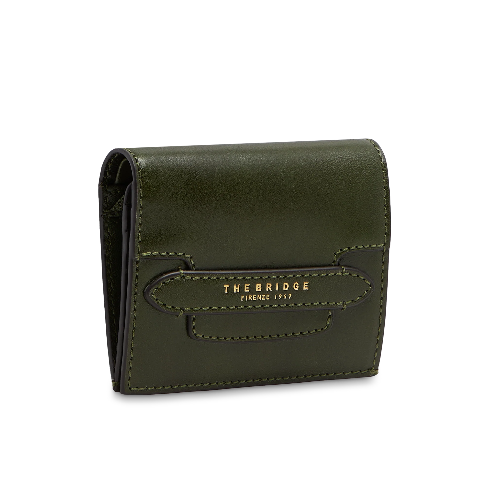 Small women’s leather wallet with coin pocket - Image 2