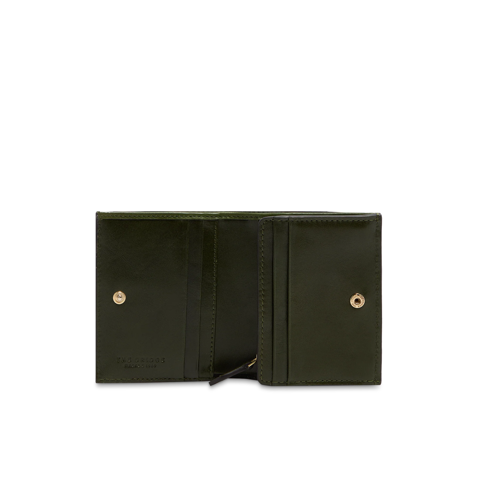 Small women’s leather wallet with coin pocket - Image 4