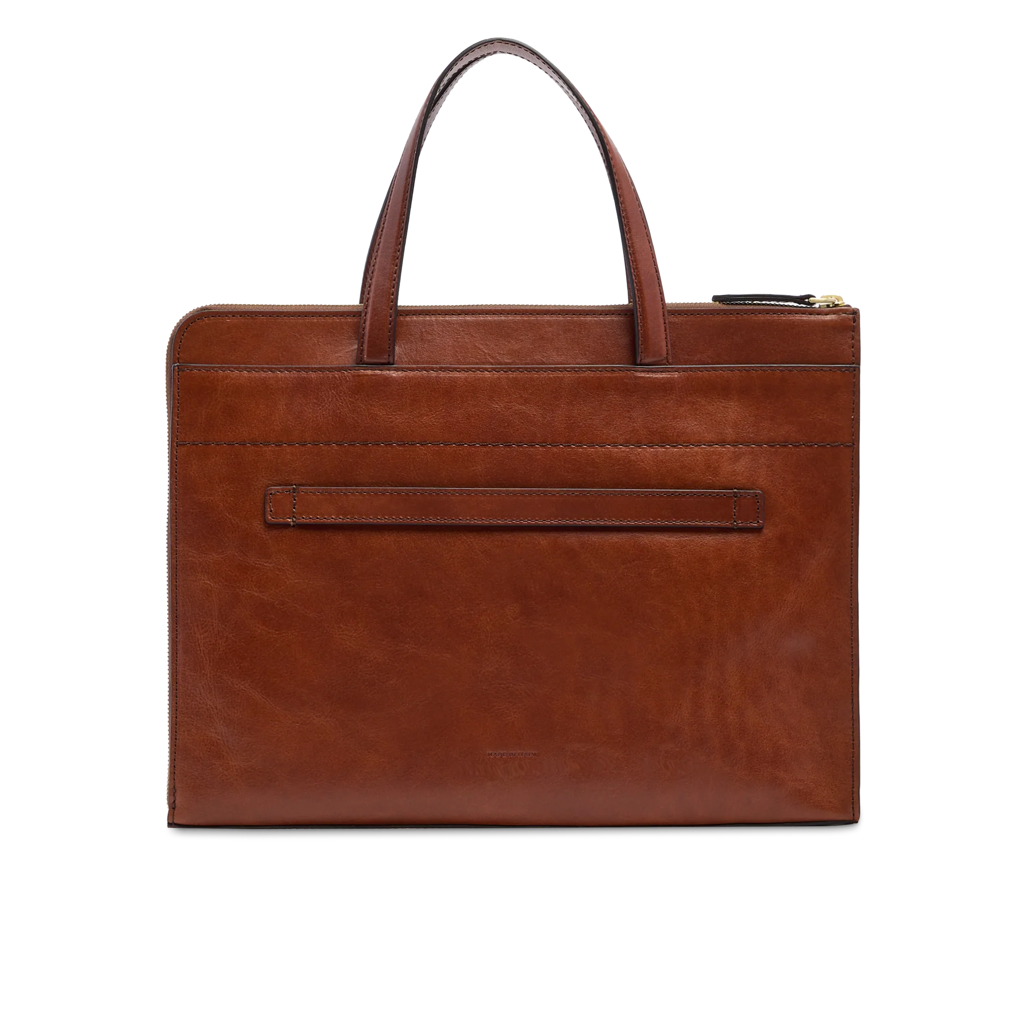 Women’s leather laptop briefcase - Image 3