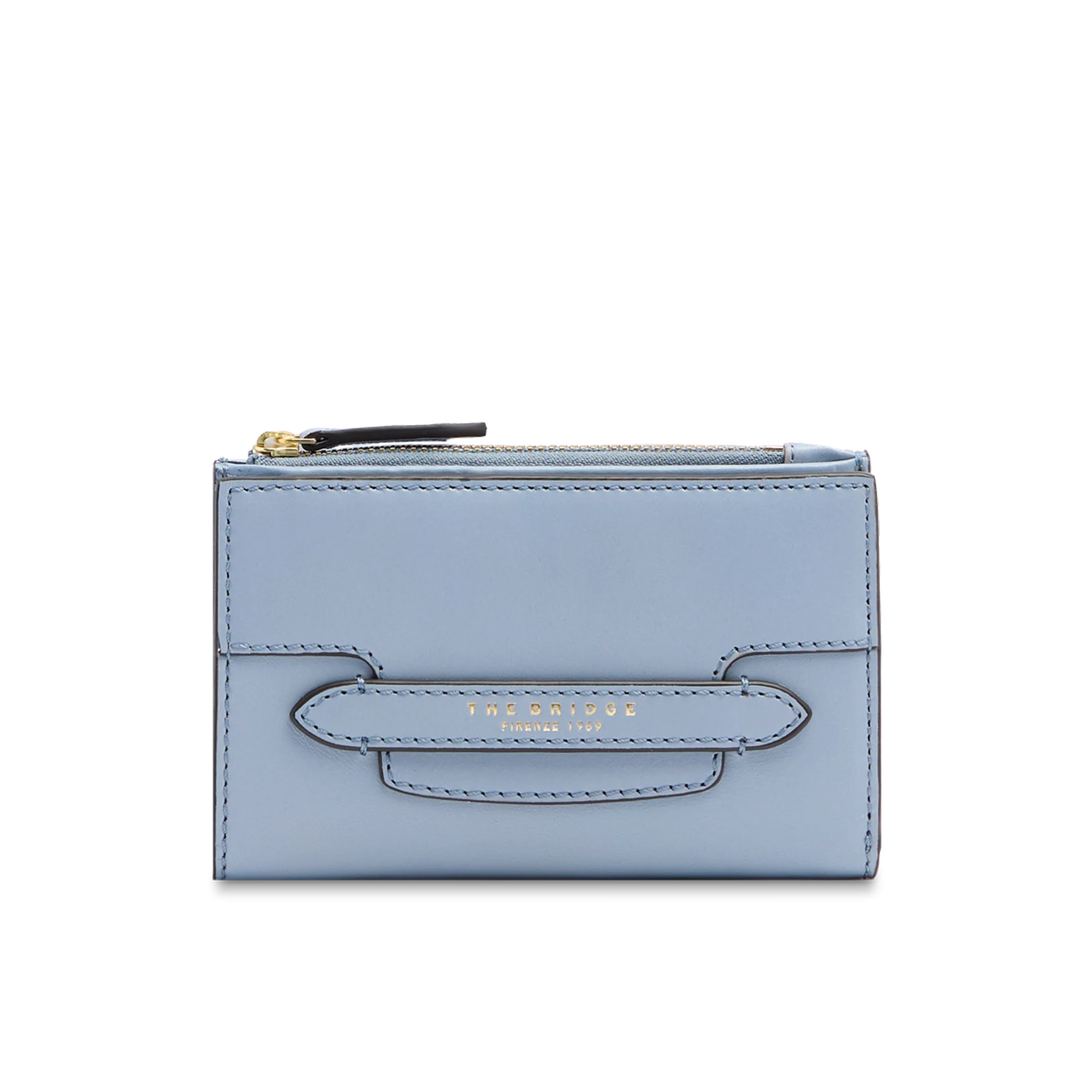 Small women’s leather wallet with coin pocket