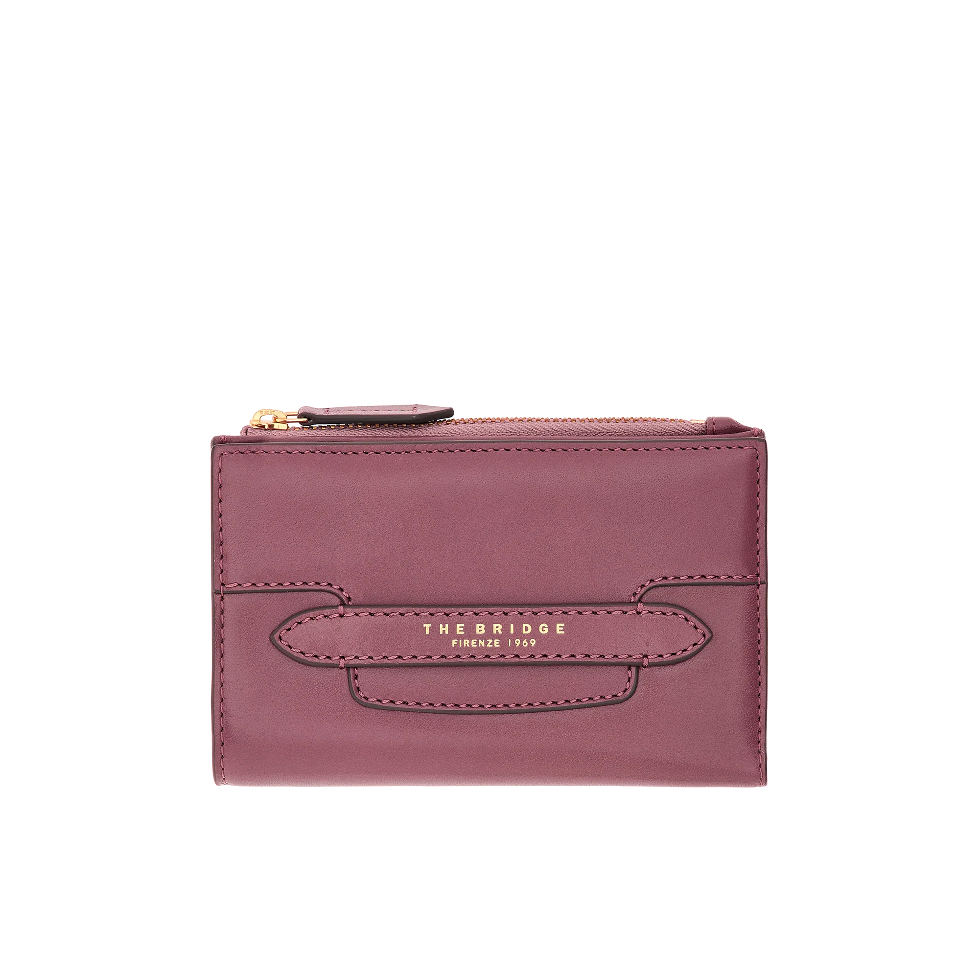 Small women’s leather wallet with coin pocket