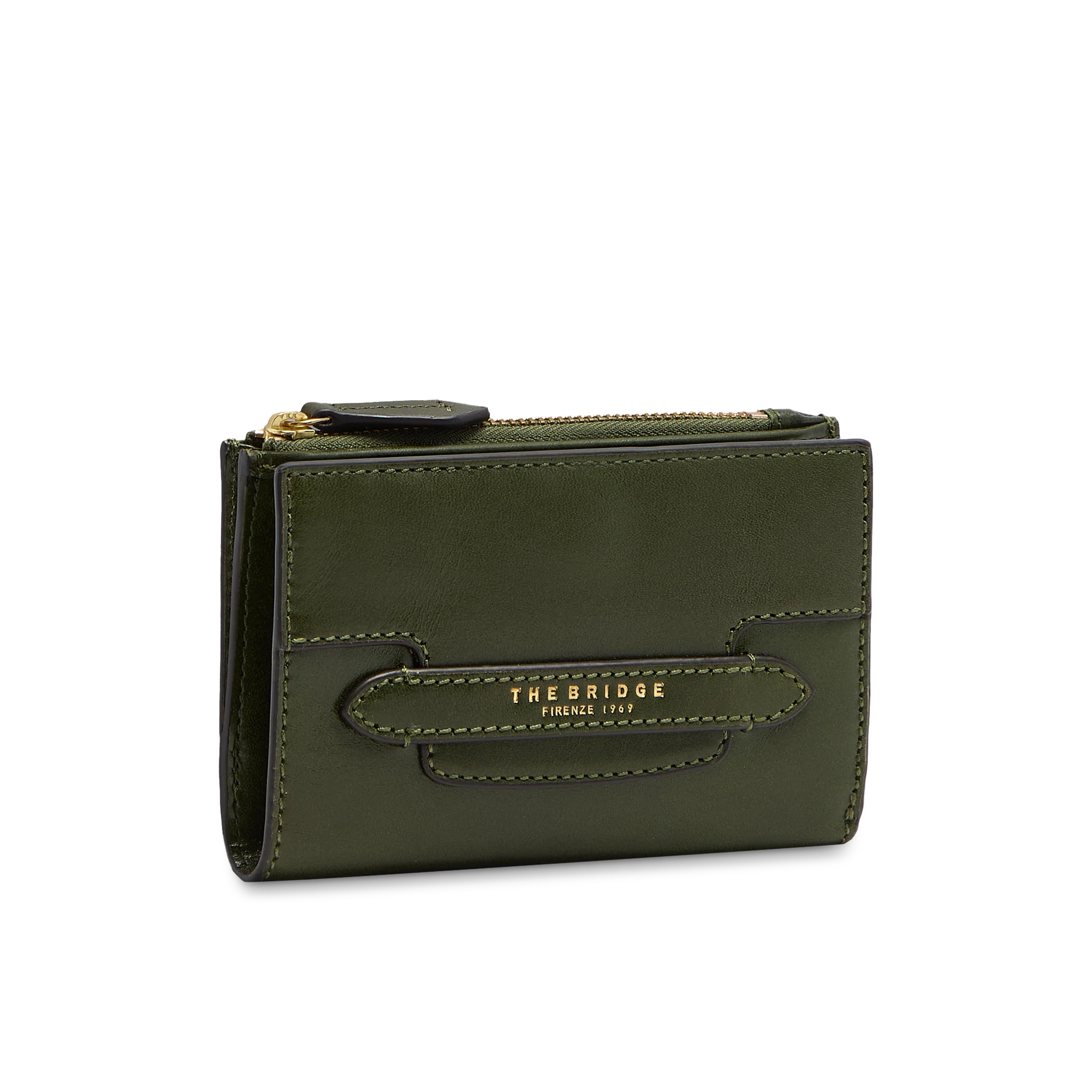 Small women’s leather wallet with coin pocket - Image 2