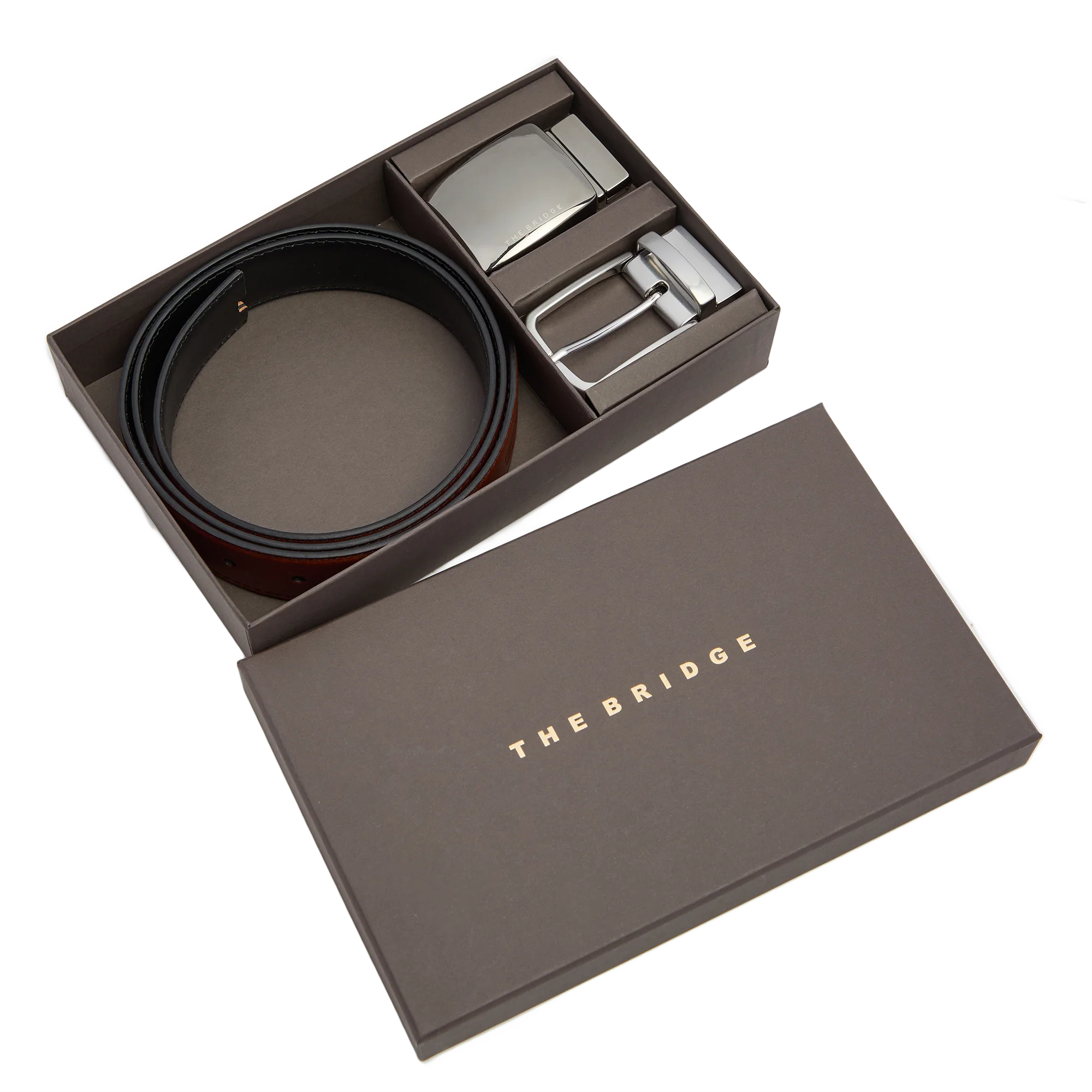 Men’s reversible leather belt - Image 5