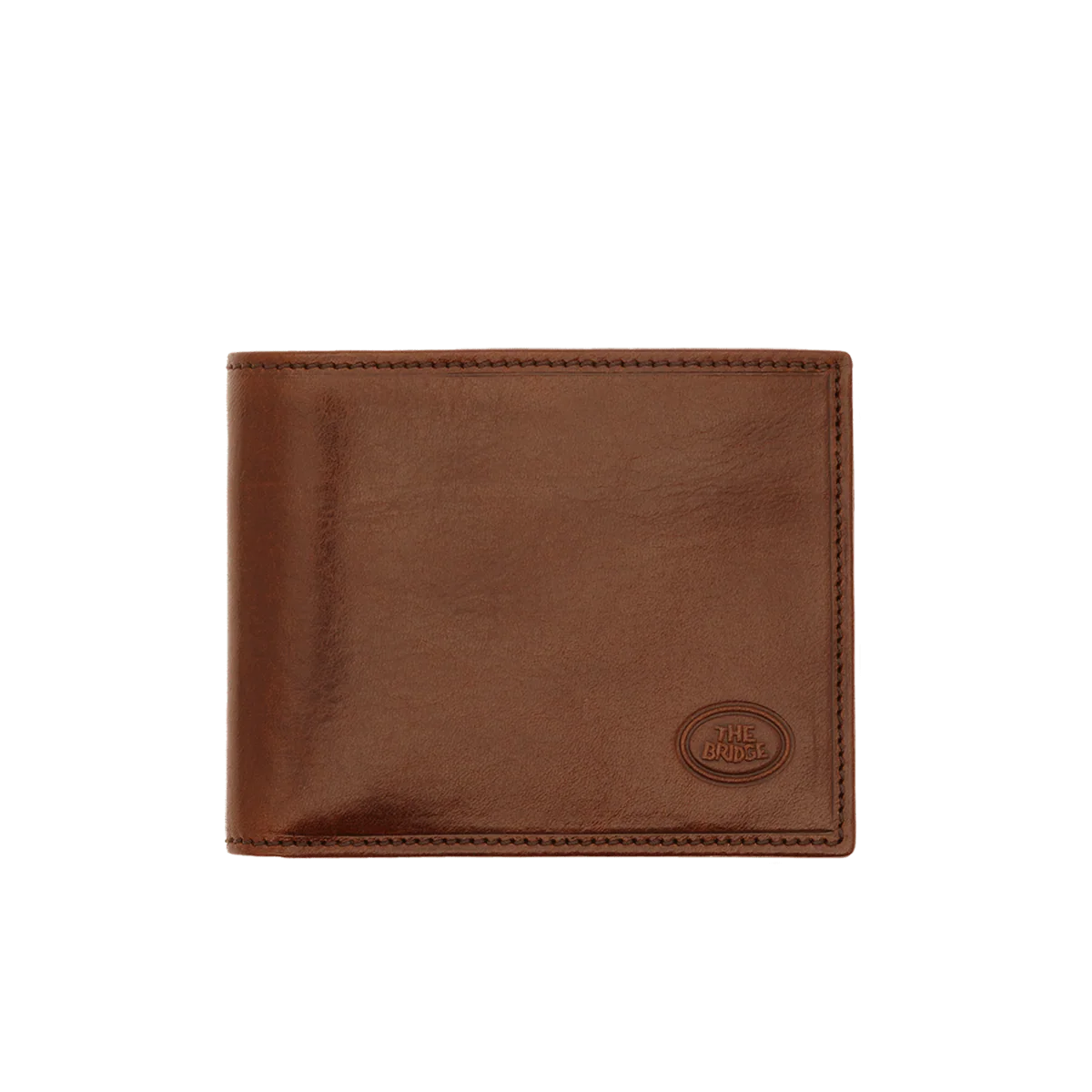 Men’s leather wallet with zipped coin pocket