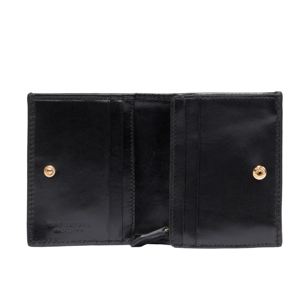 Small women’s leather wallet with coin pocket - Image 4