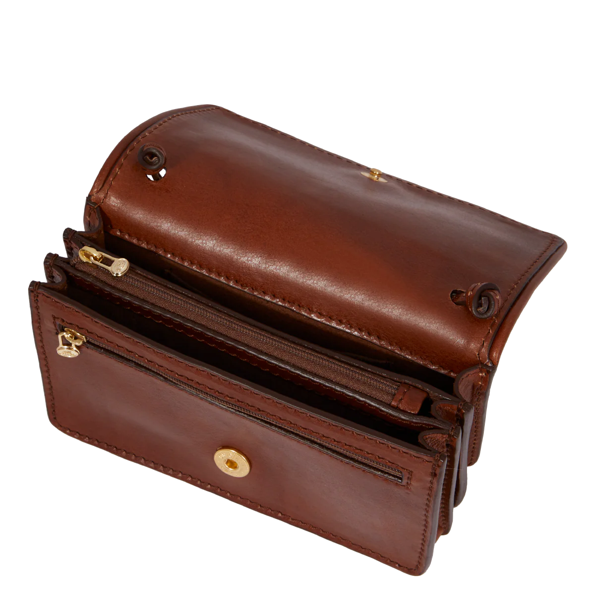 Mini size leather crossbody bag - Image 4