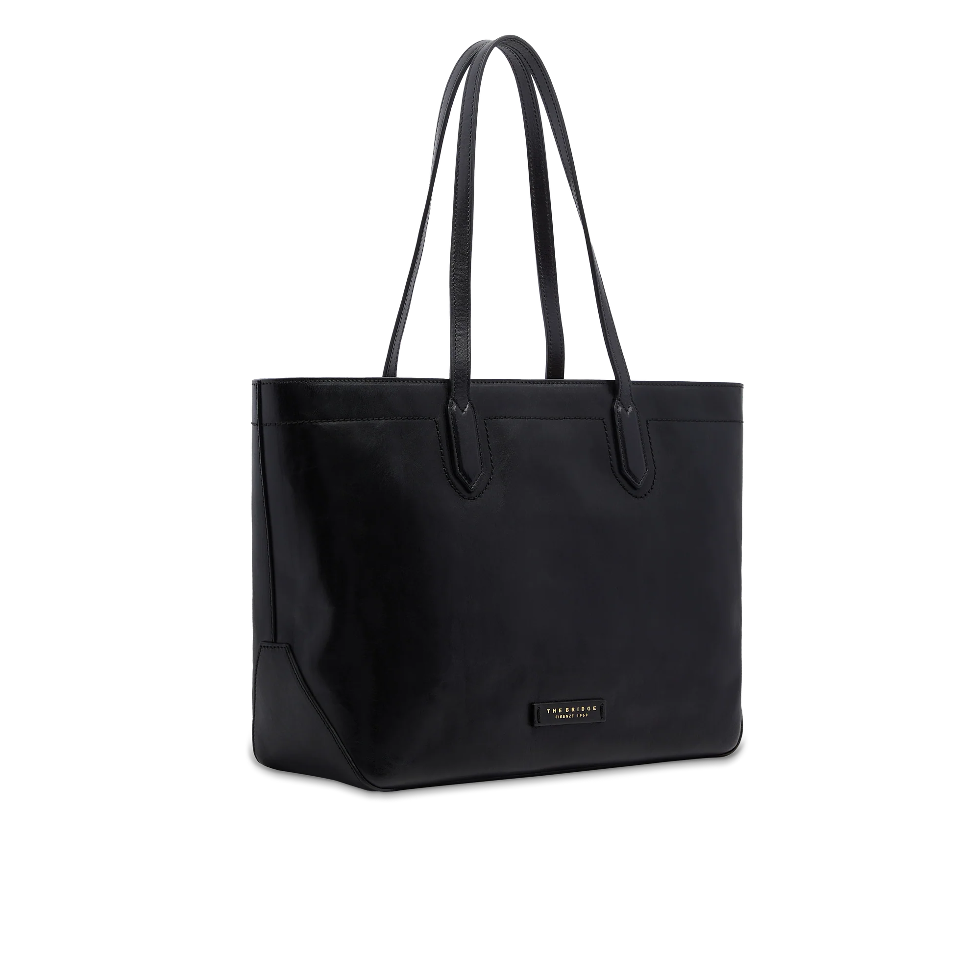 Leather shopper bag - Image 2