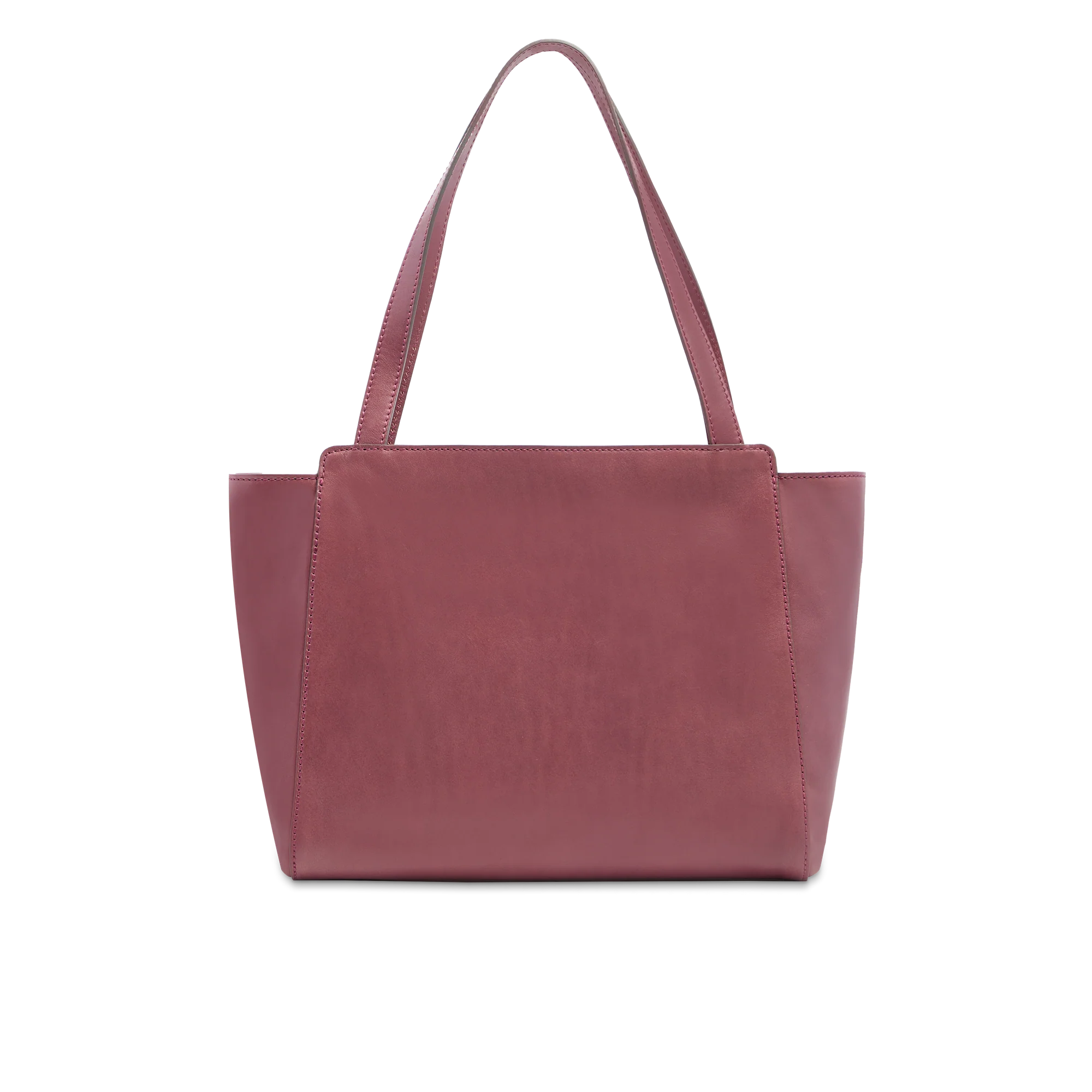 Leather shopper bag - Image 3