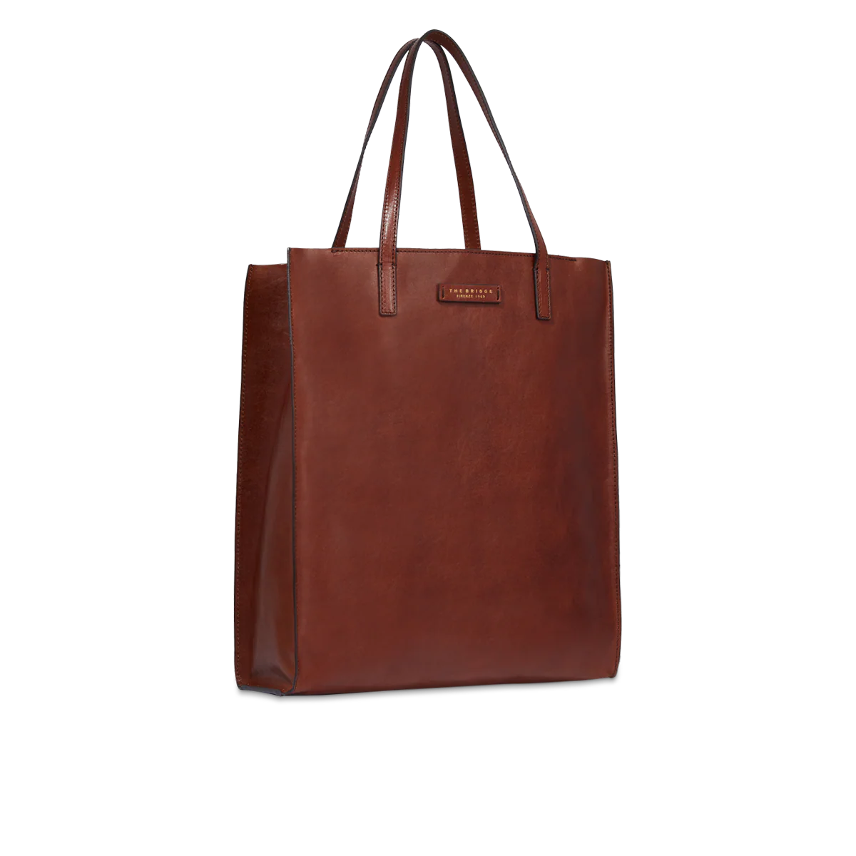 Leather shopper bag - Image 2