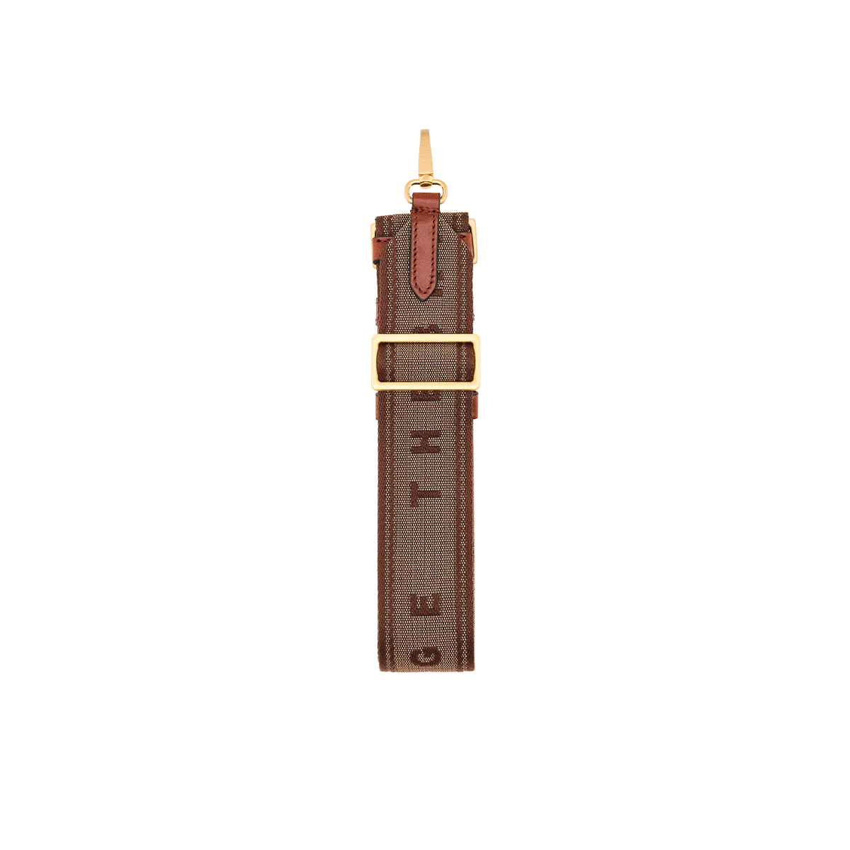 Adjustable fabric shoulder strap