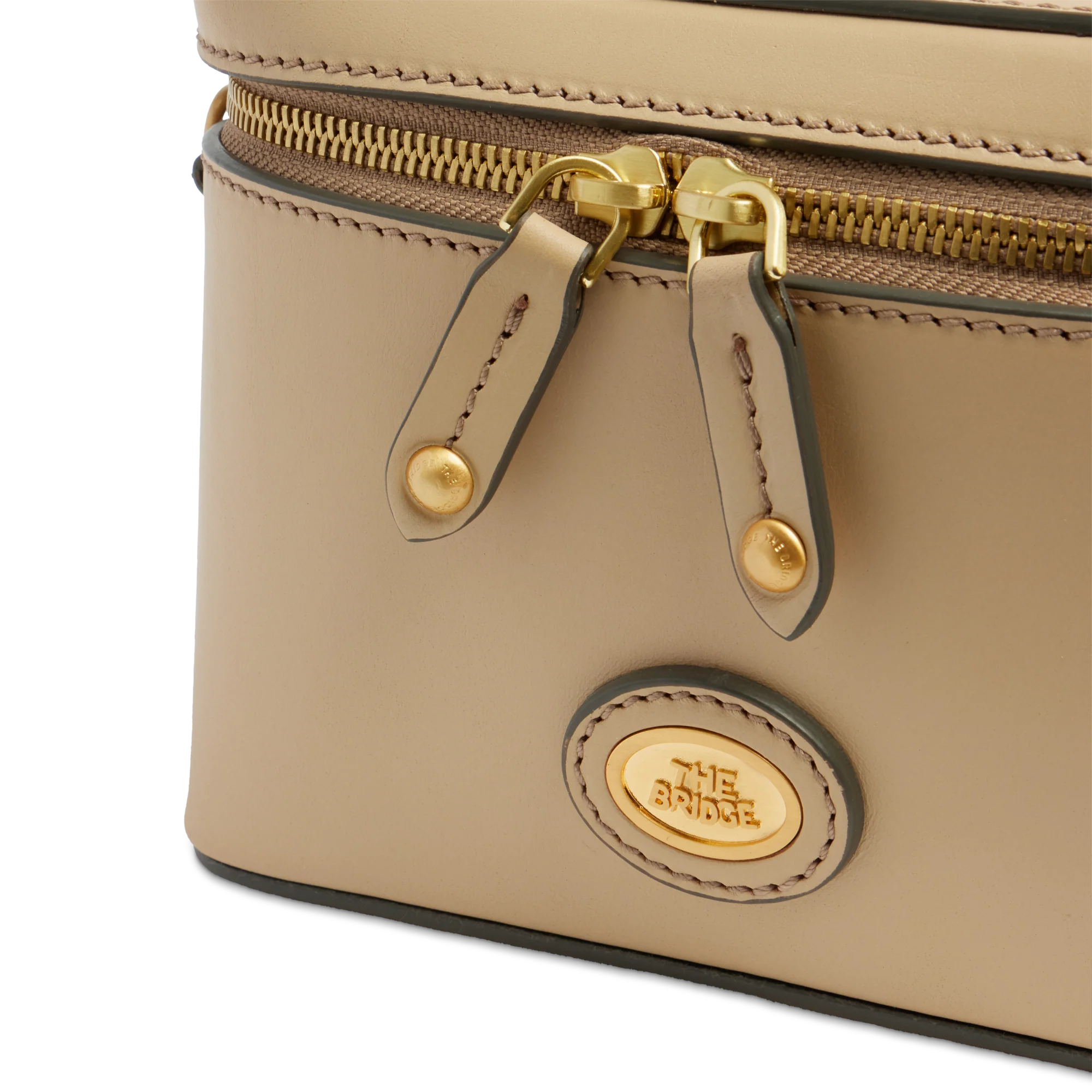 Leather bowling bag with removable shoulder strap - Image 5