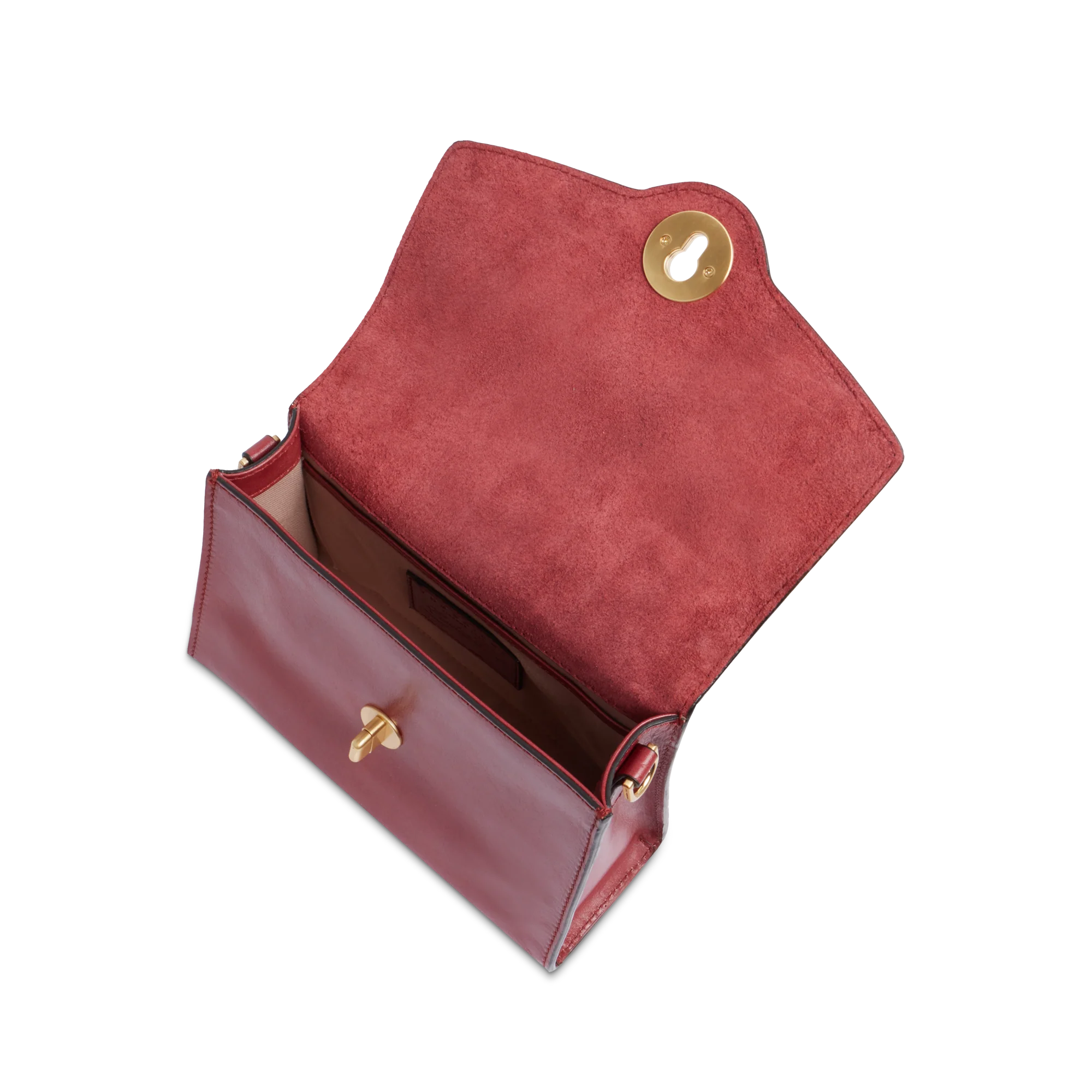 Women’s leather bag with removable shoulder strap - Image 4