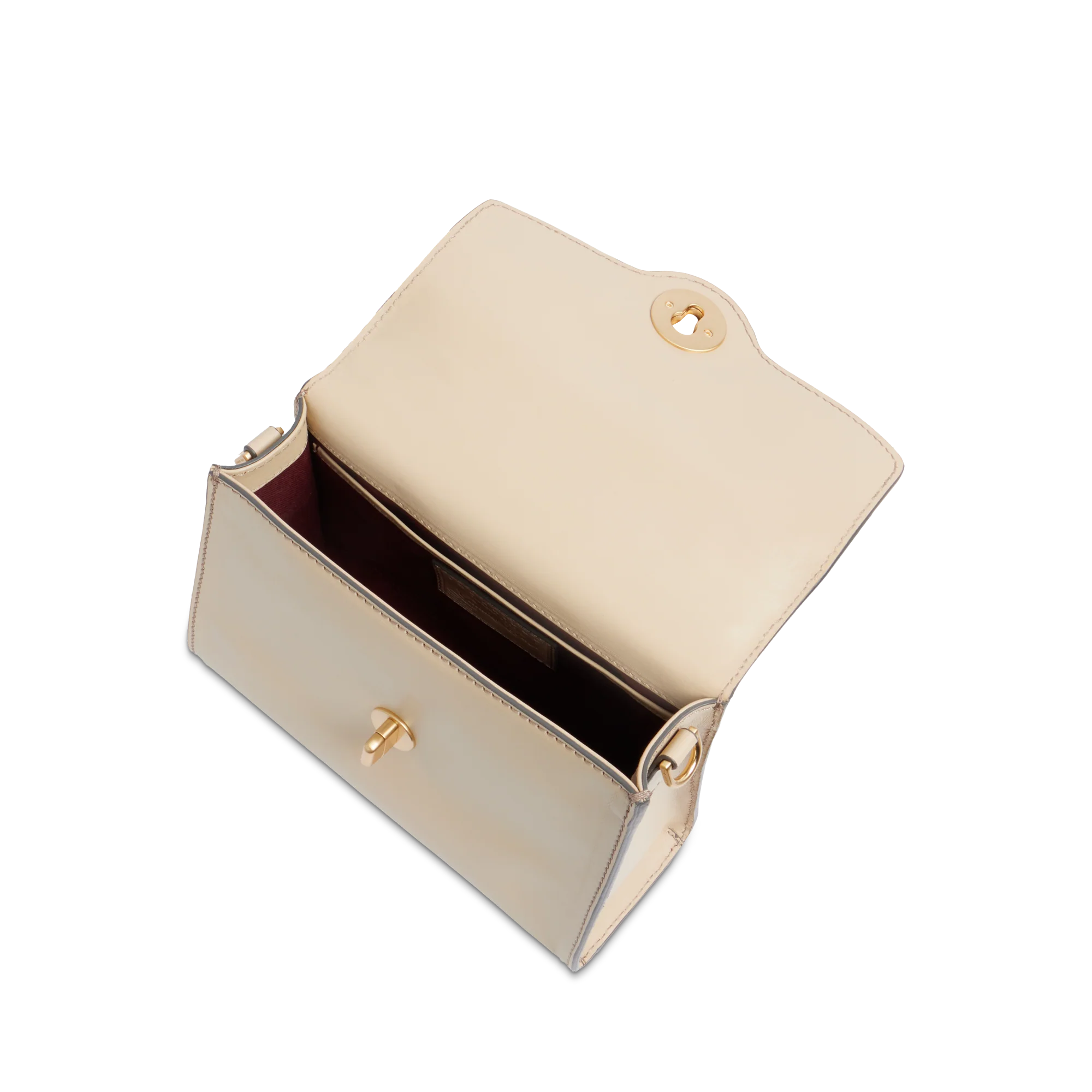 Women’s leather bag with removable shoulder strap - Image 4