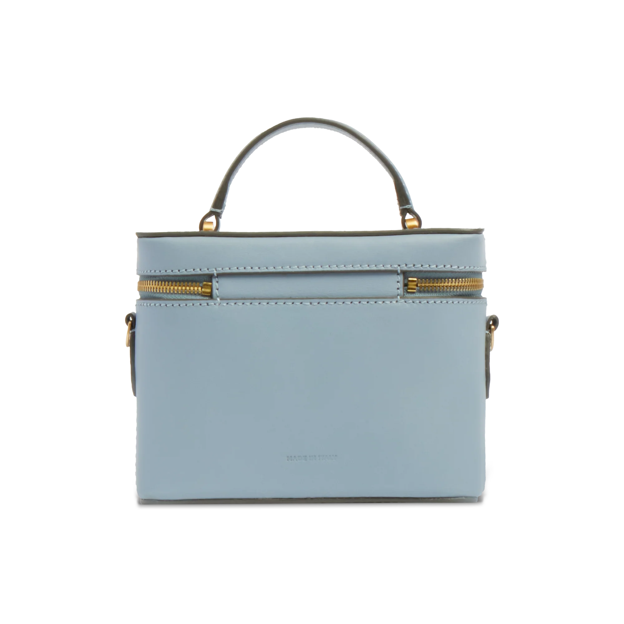 Leather bowling bag with removable shoulder strap - Image 3