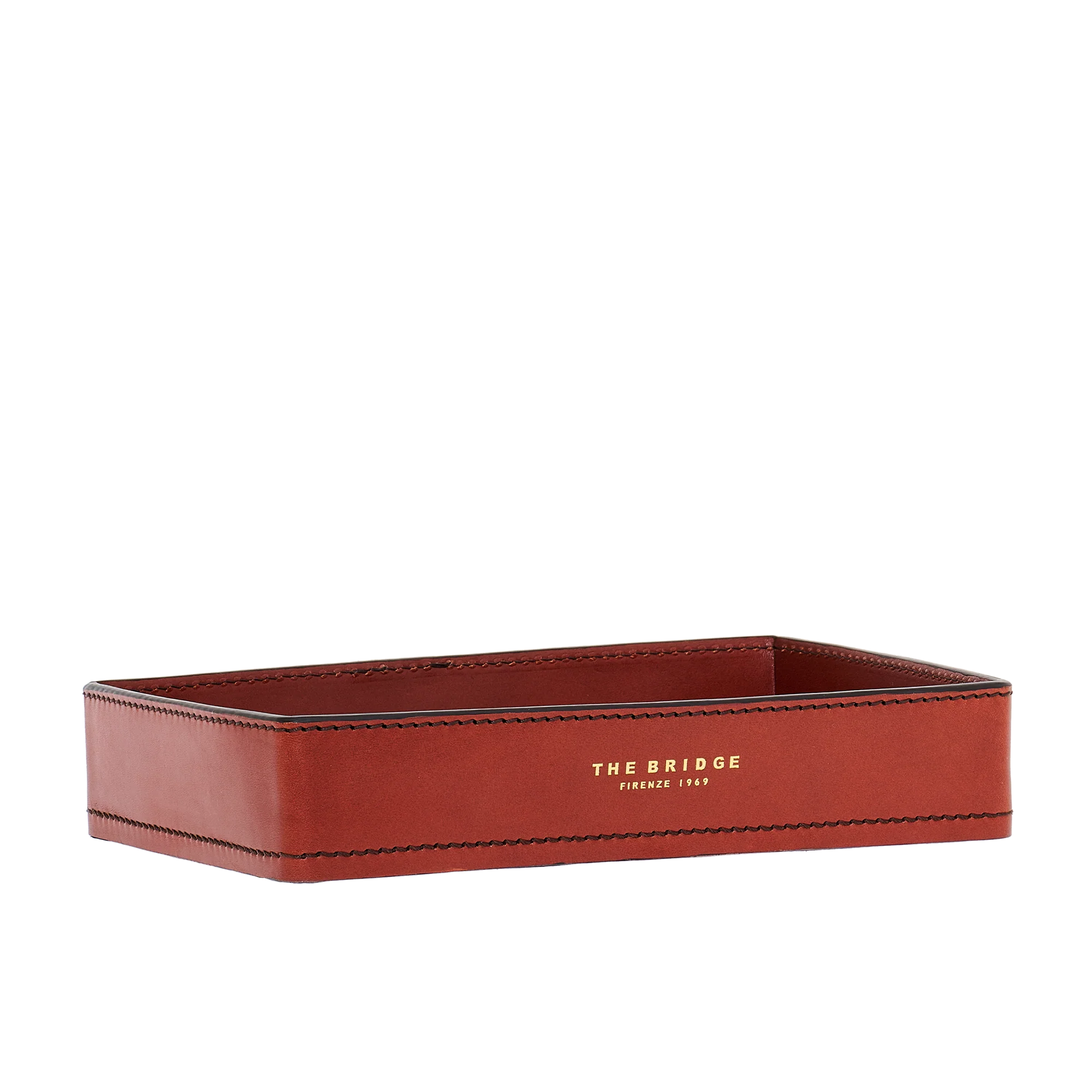 Small leather tray